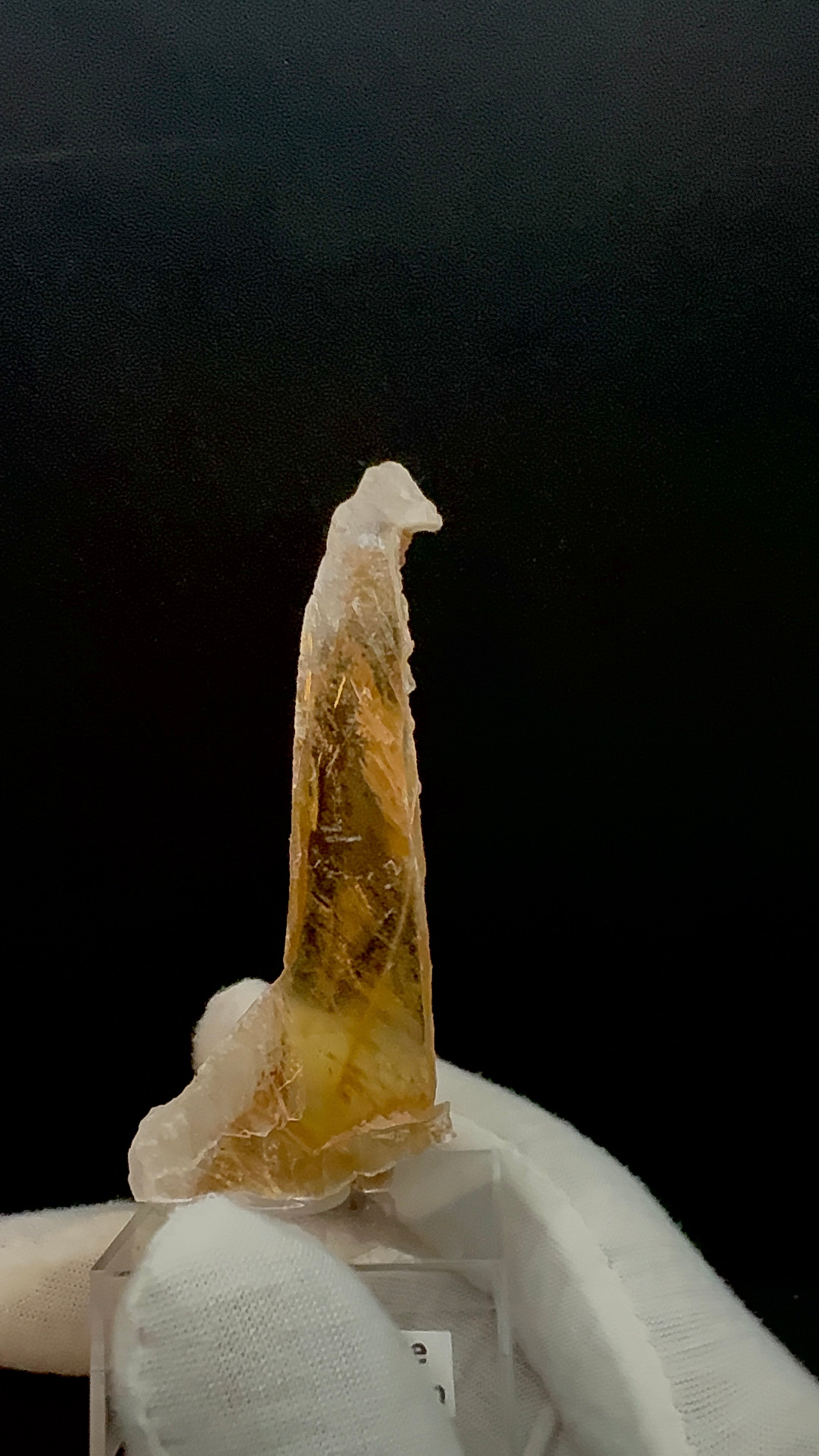 Bi‑Colour Selenite Needle 18.8 g
