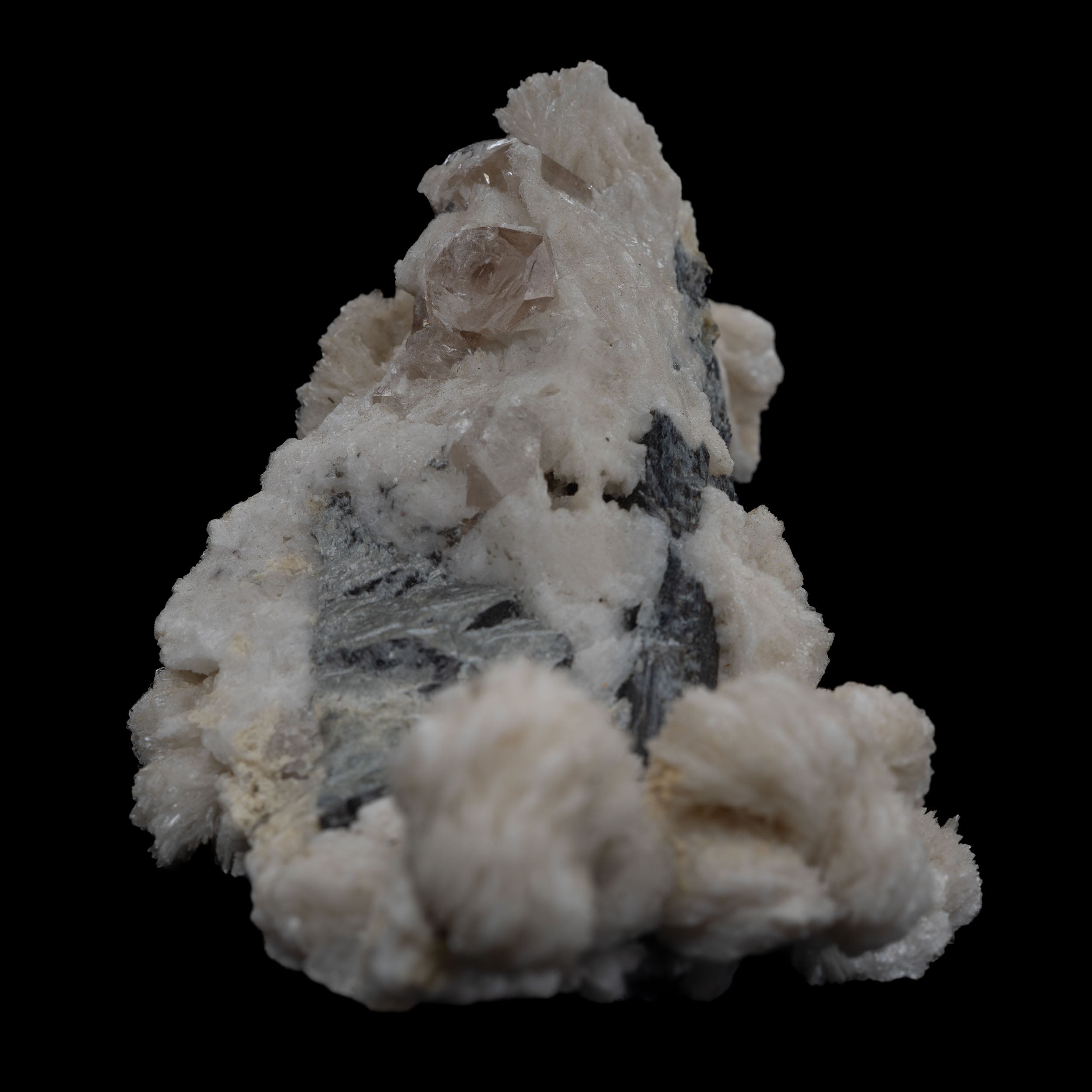 Champagne Topaz on Cleavelandite & Schorl – Shigar Valley Pakistan