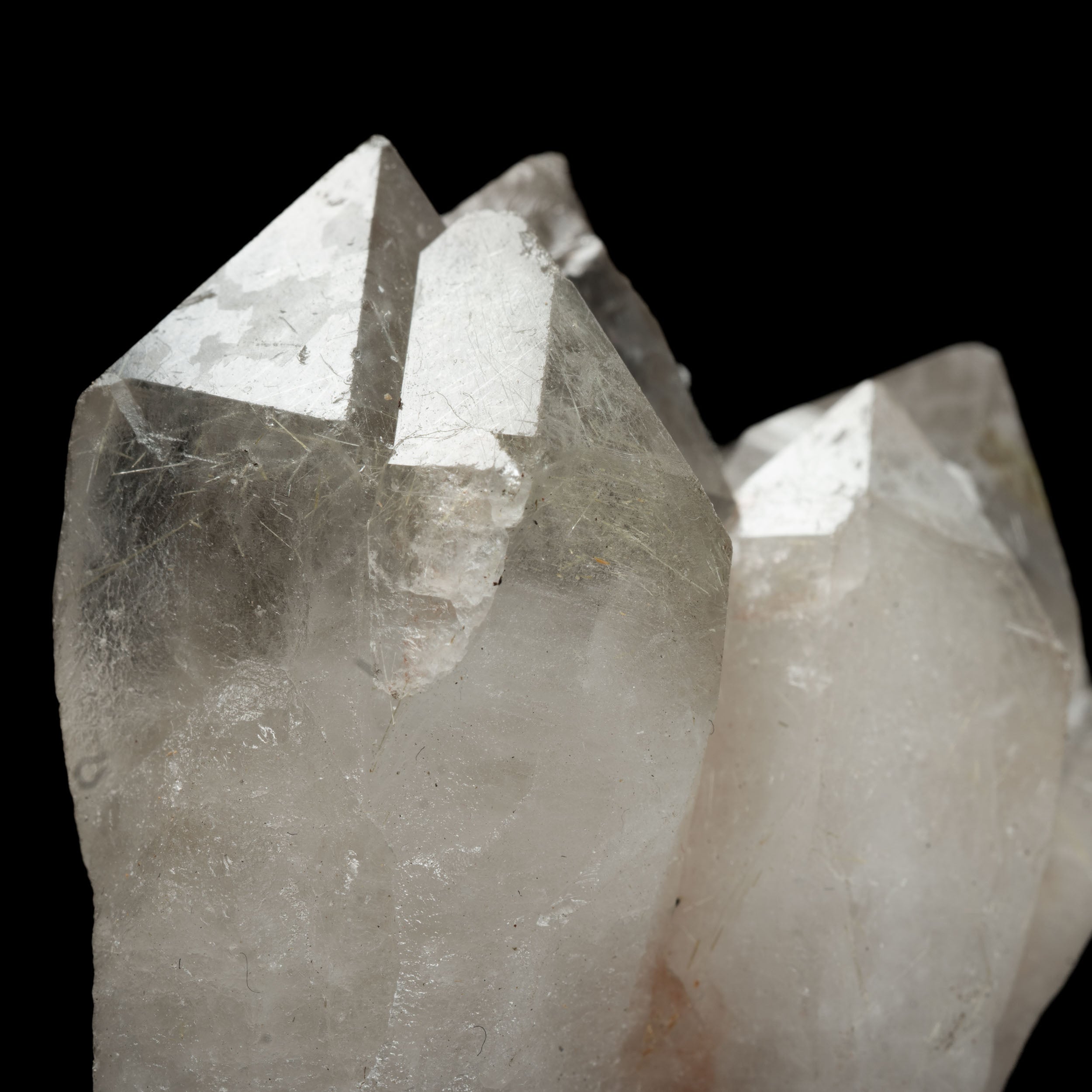 Golden Rutile-Flecked Smoky-Quartz Mini-Cluster, Bahia, Brazil 46g