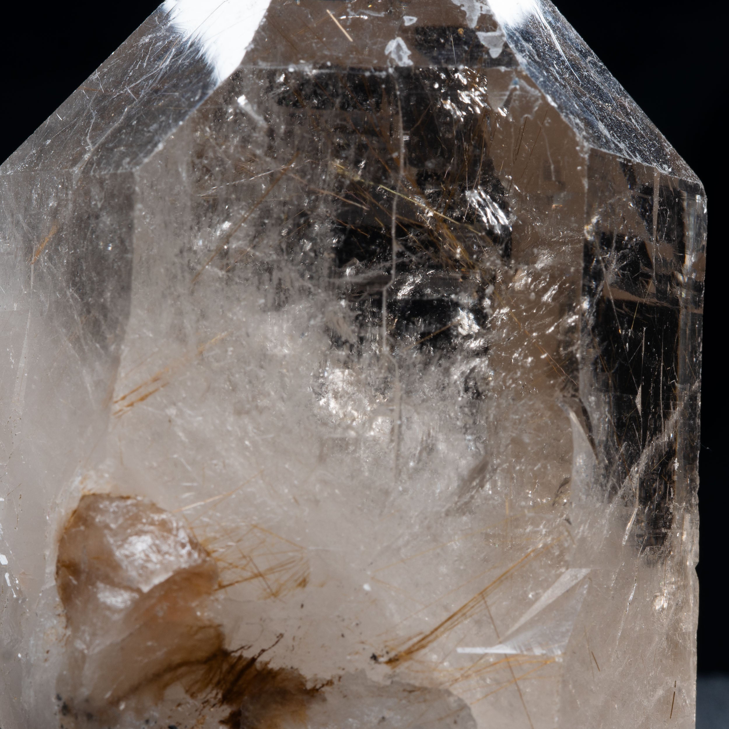Golden Rutile Quartz Generator 7.5 cm – Brazil