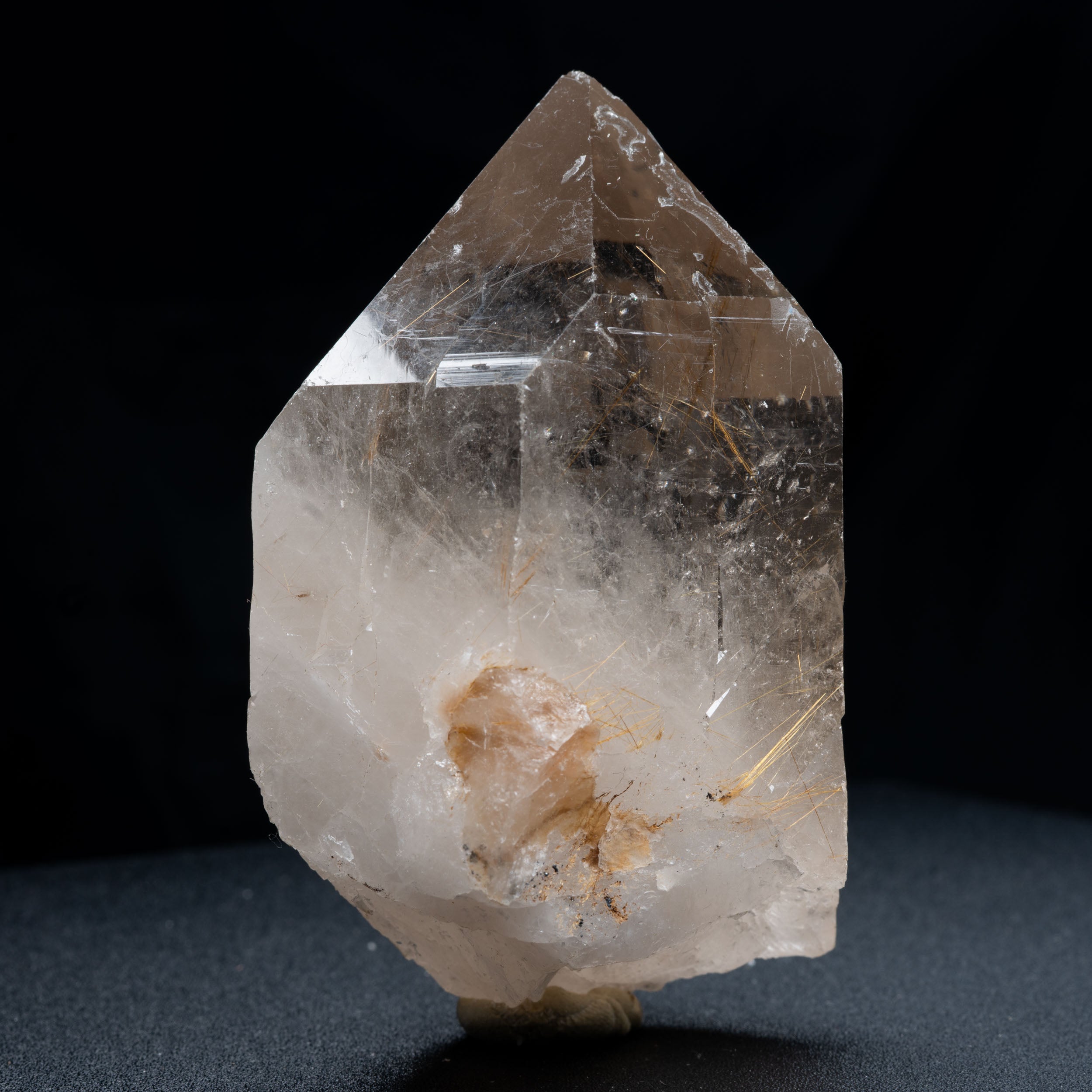Golden Rutile Quartz Generator 7.5 cm – Brazil