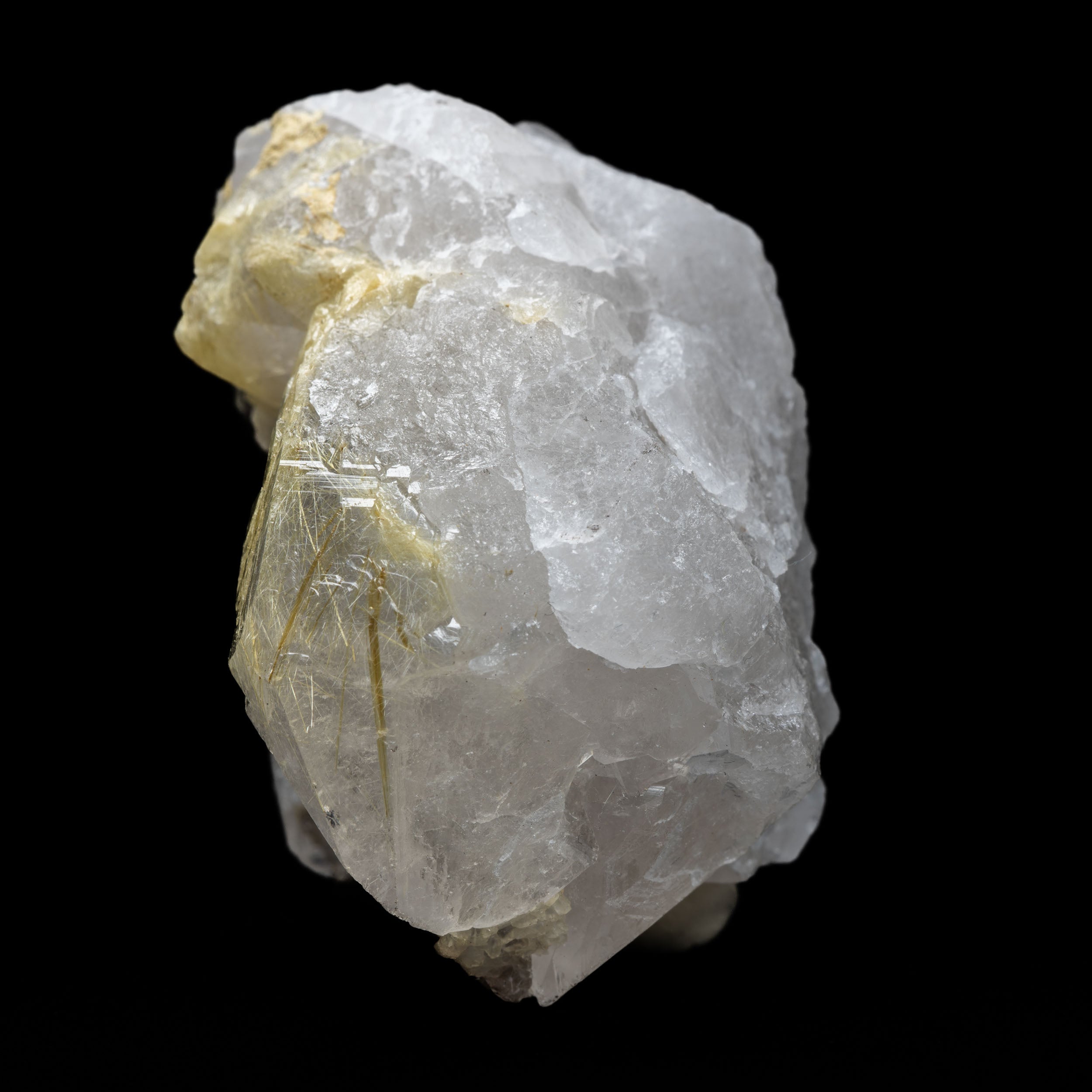 Golden Rutile “Aurora Net” Quartz, 109g - Novo Horizonte, Bahia, Brazil