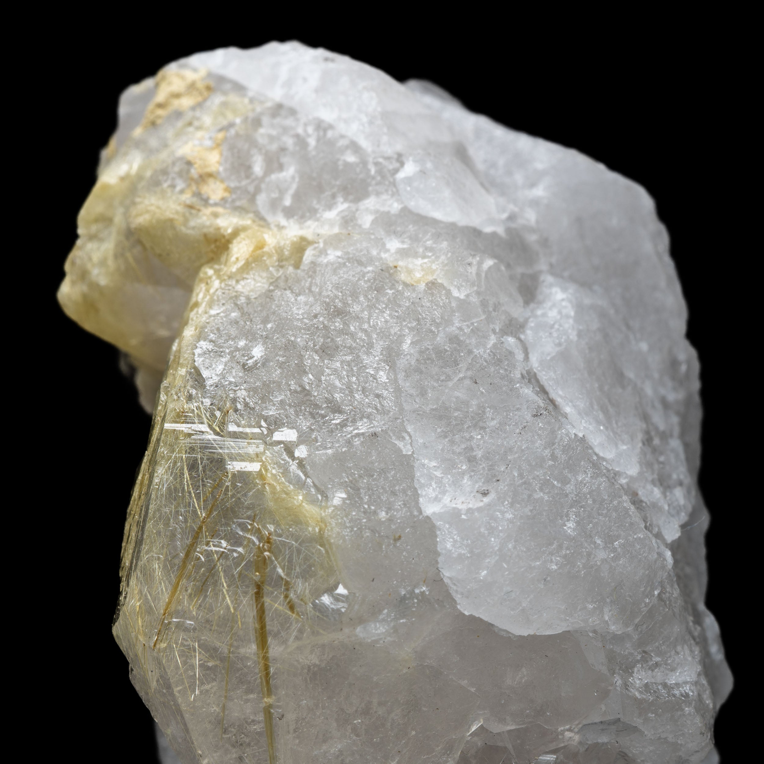 Golden Rutile “Aurora Net” Quartz, 109g - Novo Horizonte, Bahia, Brazil