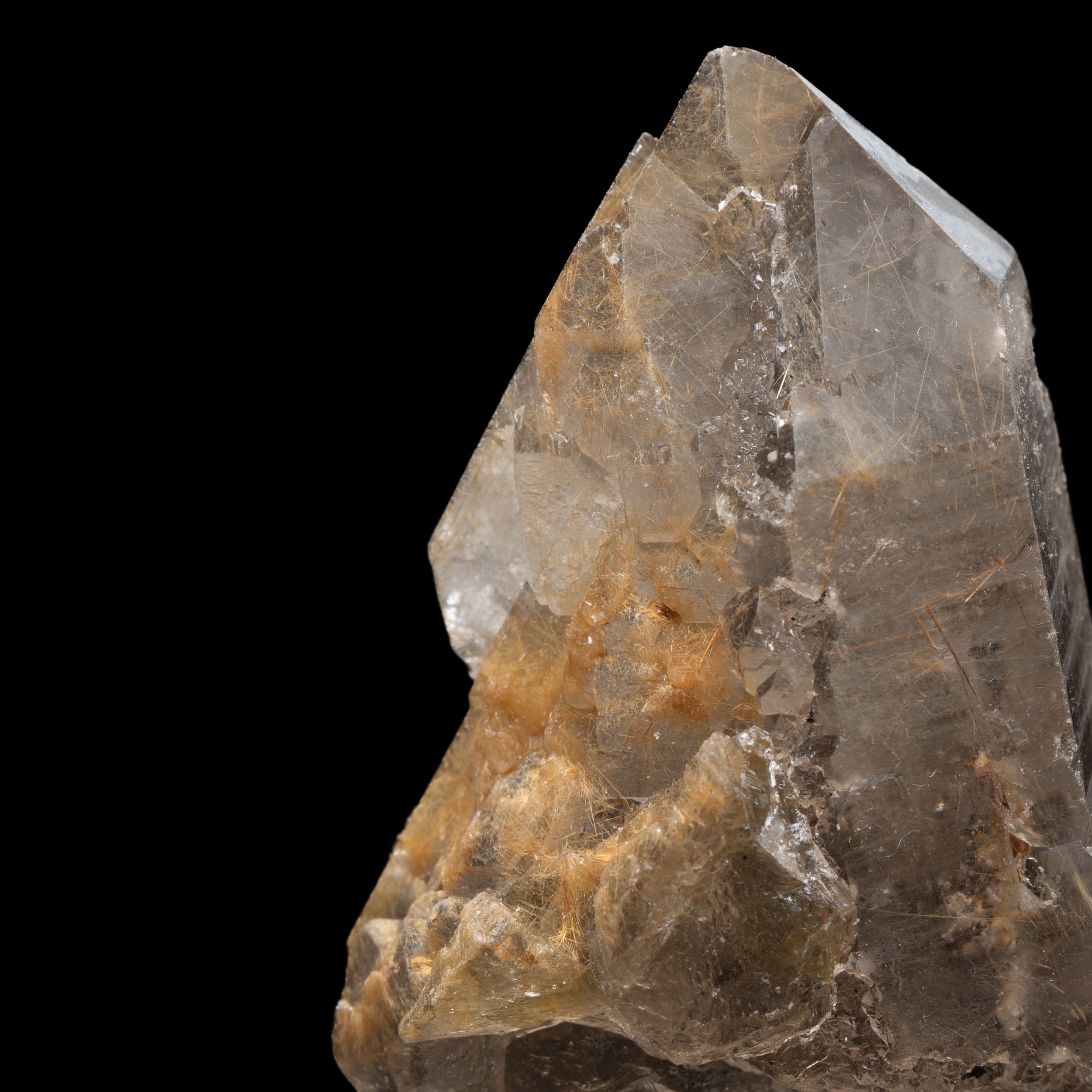 Golden Rutile ‘Constellation’ Quart, 69 g - Novo Horizonte, Bahia, Brazil