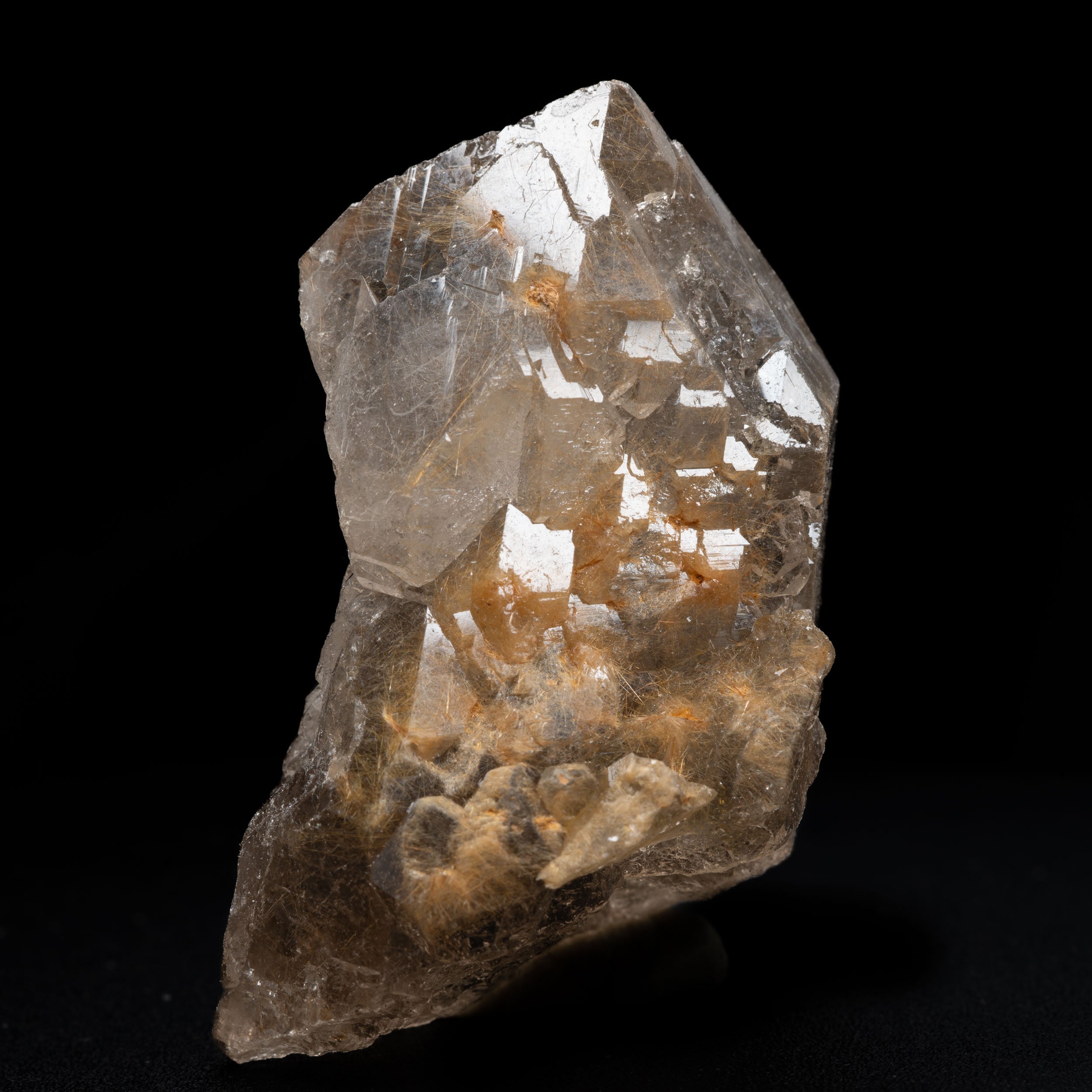 Golden Rutile ‘Constellation’ Quart, 69 g - Novo Horizonte, Bahia, Brazil