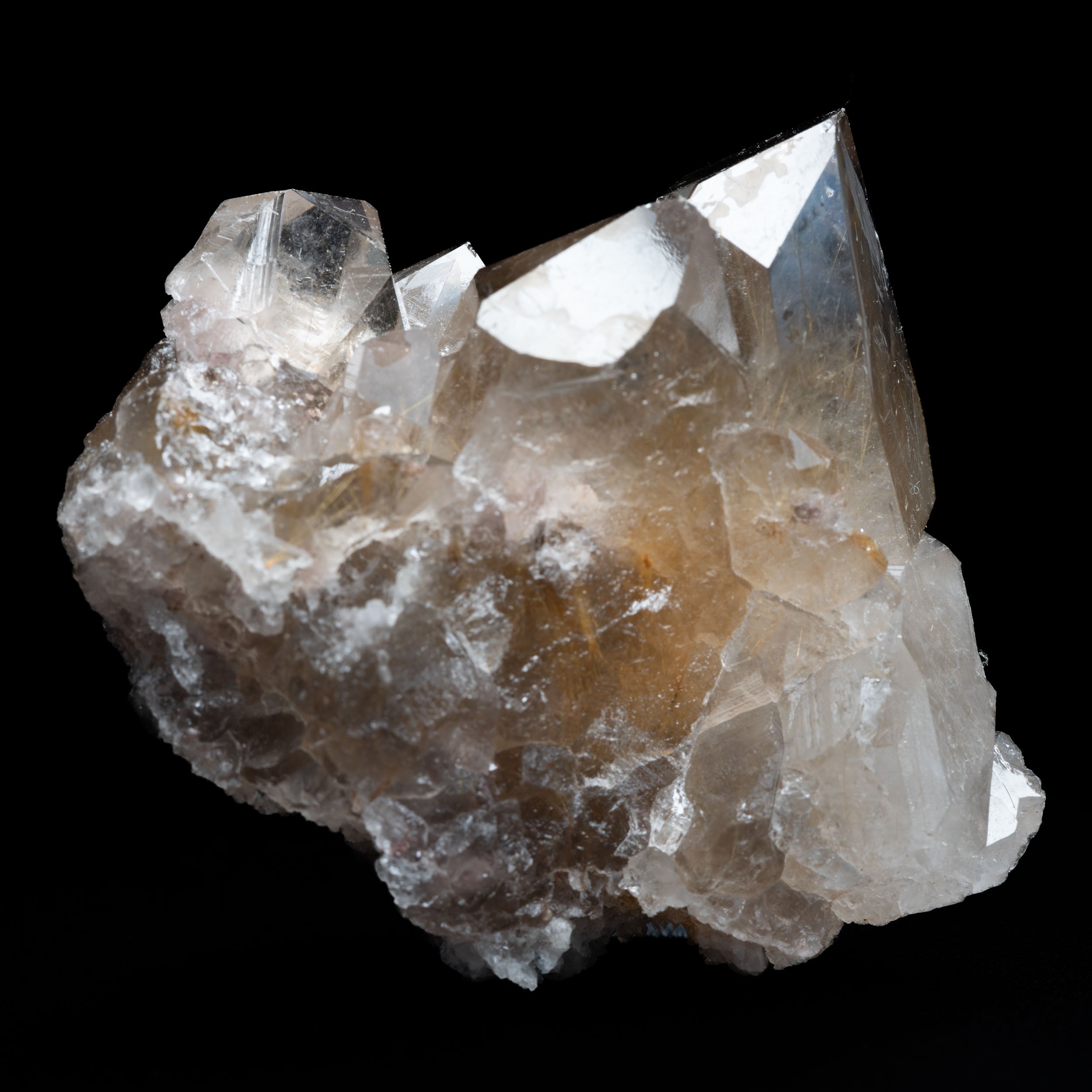 Golden Rutile “Solar Flare” Quartz, 151g Novo Horizonte, Bahia, Brazil