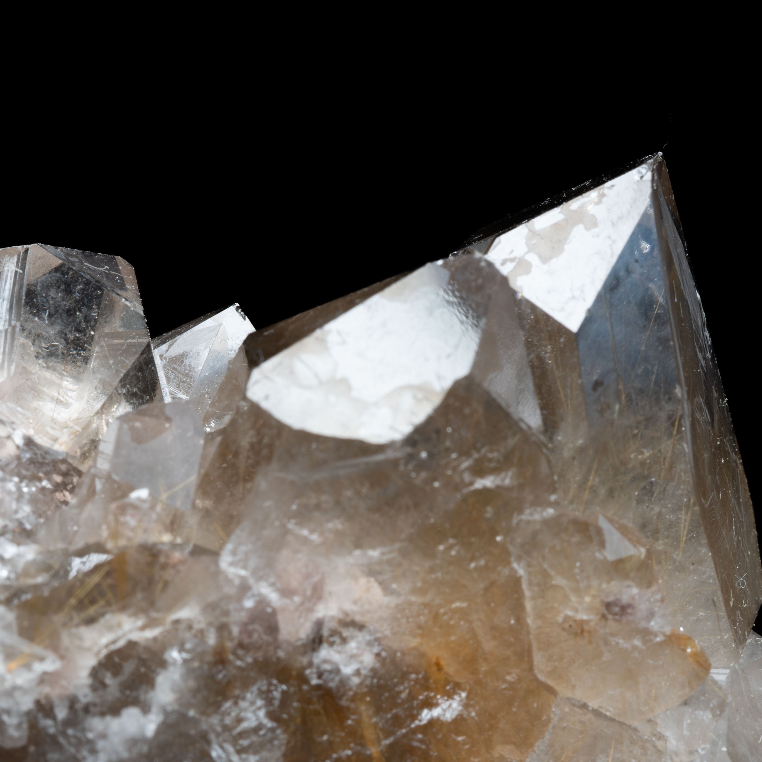 Golden Rutile “Solar Flare” Quartz, 151g Novo Horizonte, Bahia, Brazil