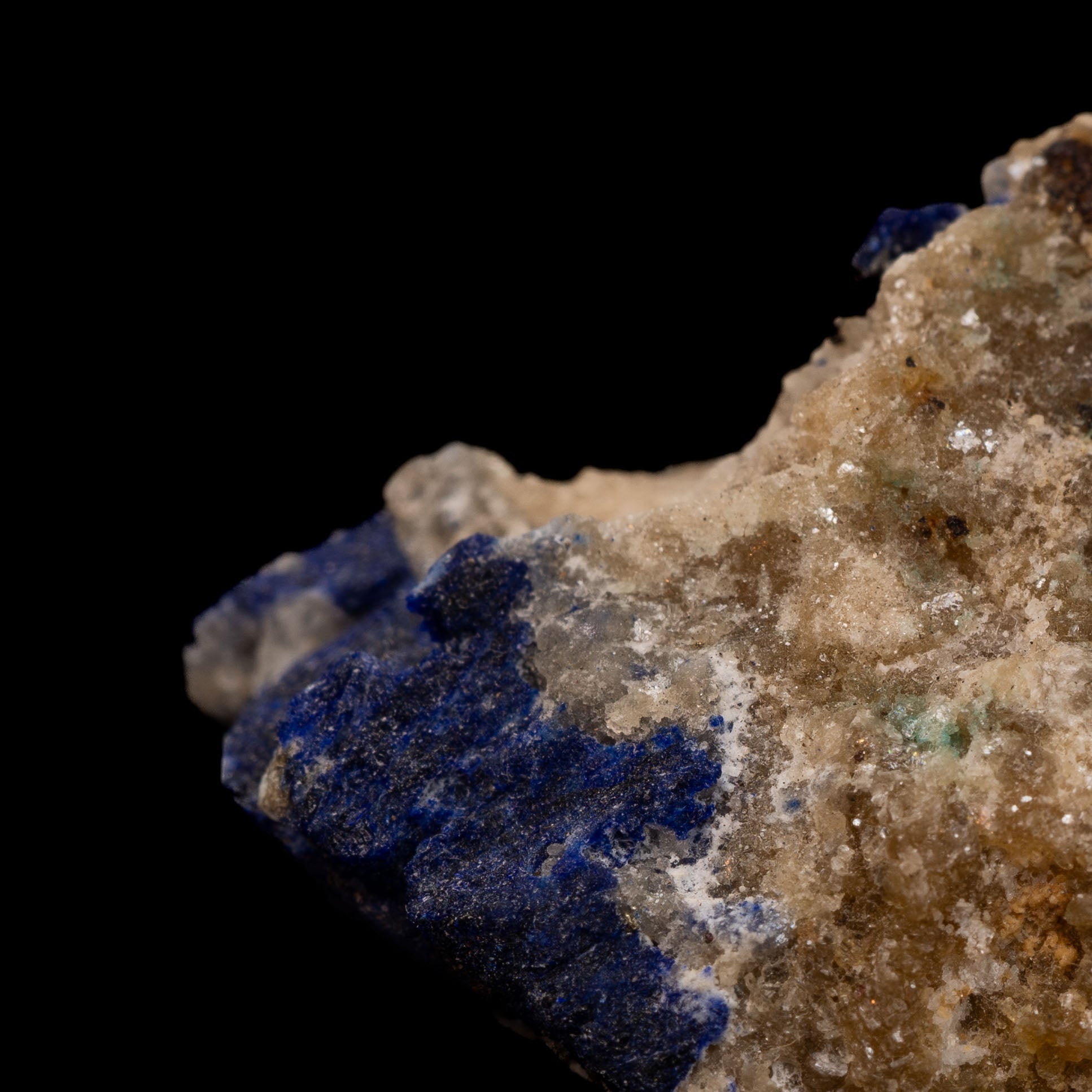 Royal Blue Lapis Lazuli with Lazurite, Pyrite & Calcite, 10.76g