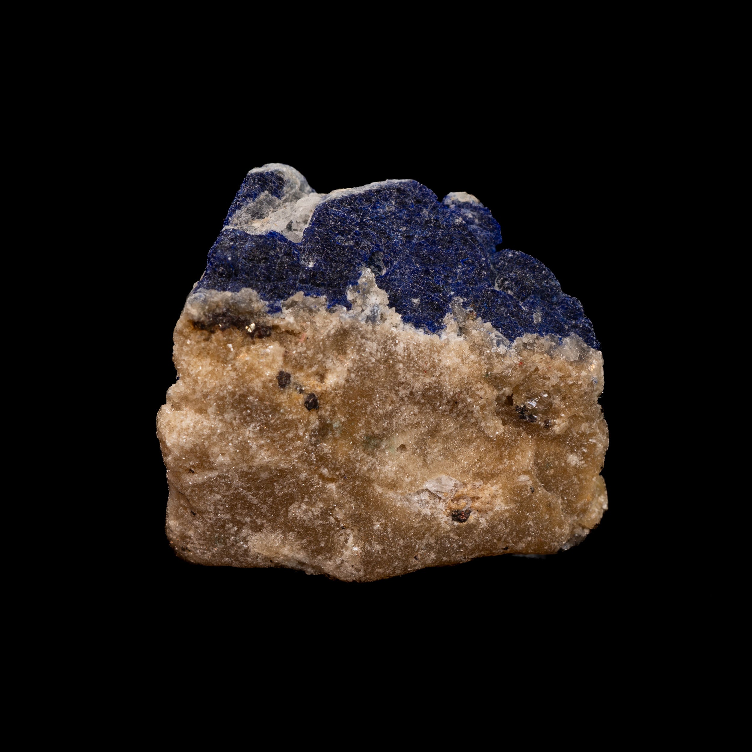 Royal Blue Lapis Lazuli with Lazurite, Pyrite & Calcite, 10.76g