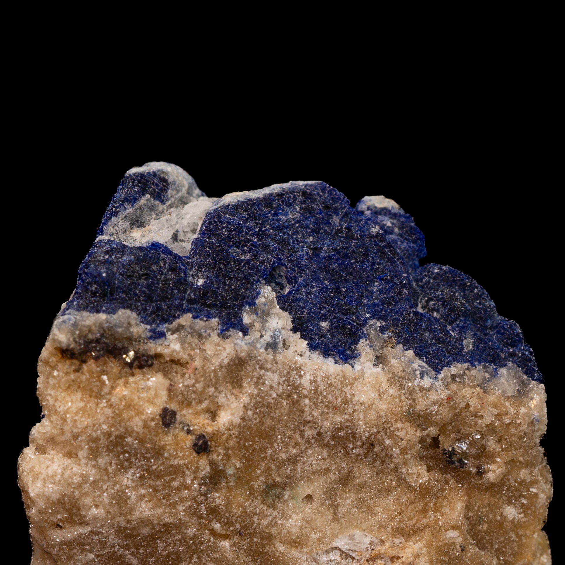 Royal Blue Lapis Lazuli with Lazurite, Pyrite & Calcite, 10.76g