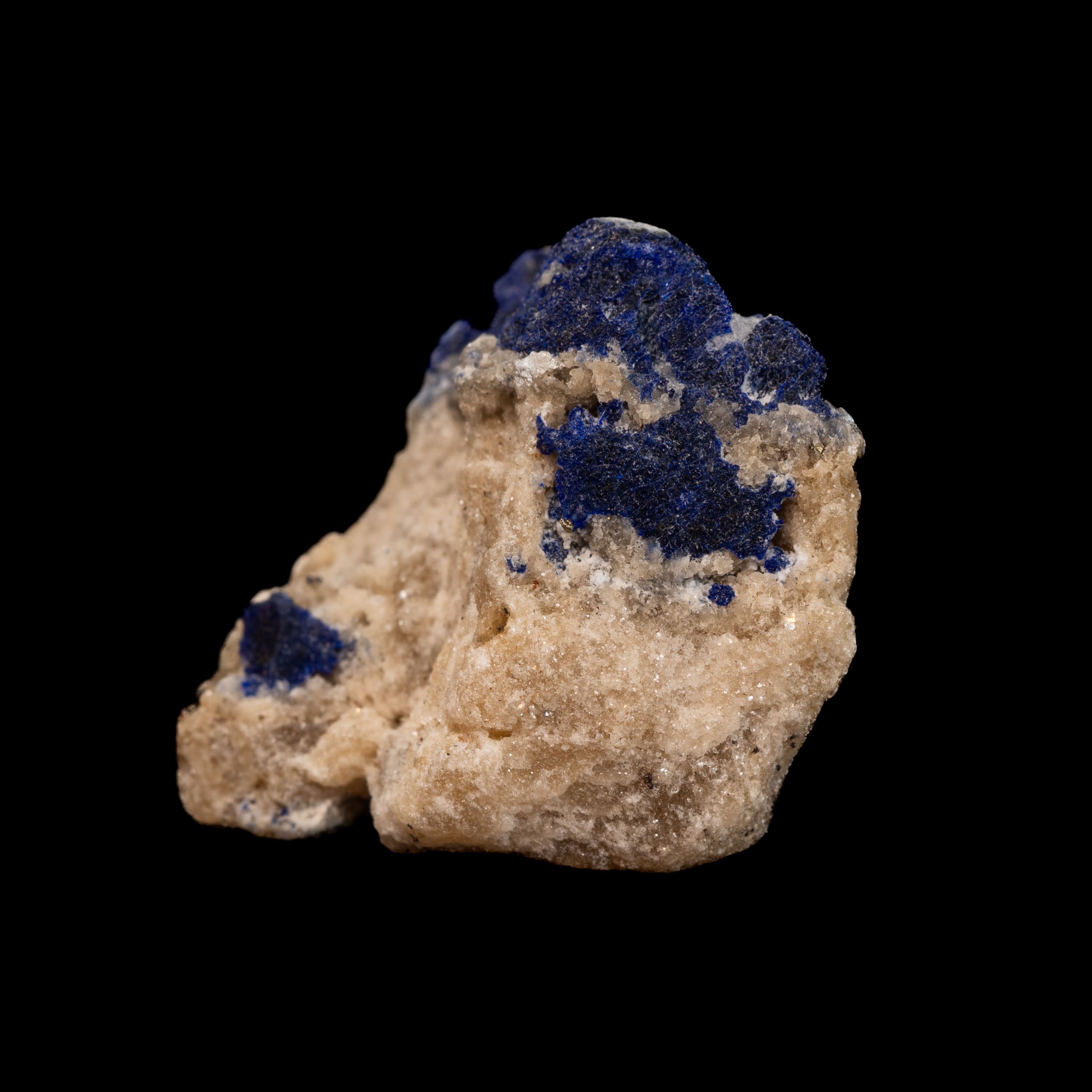 Royal Blue Lapis Lazuli with Lazurite, Pyrite & Calcite, 10.76g