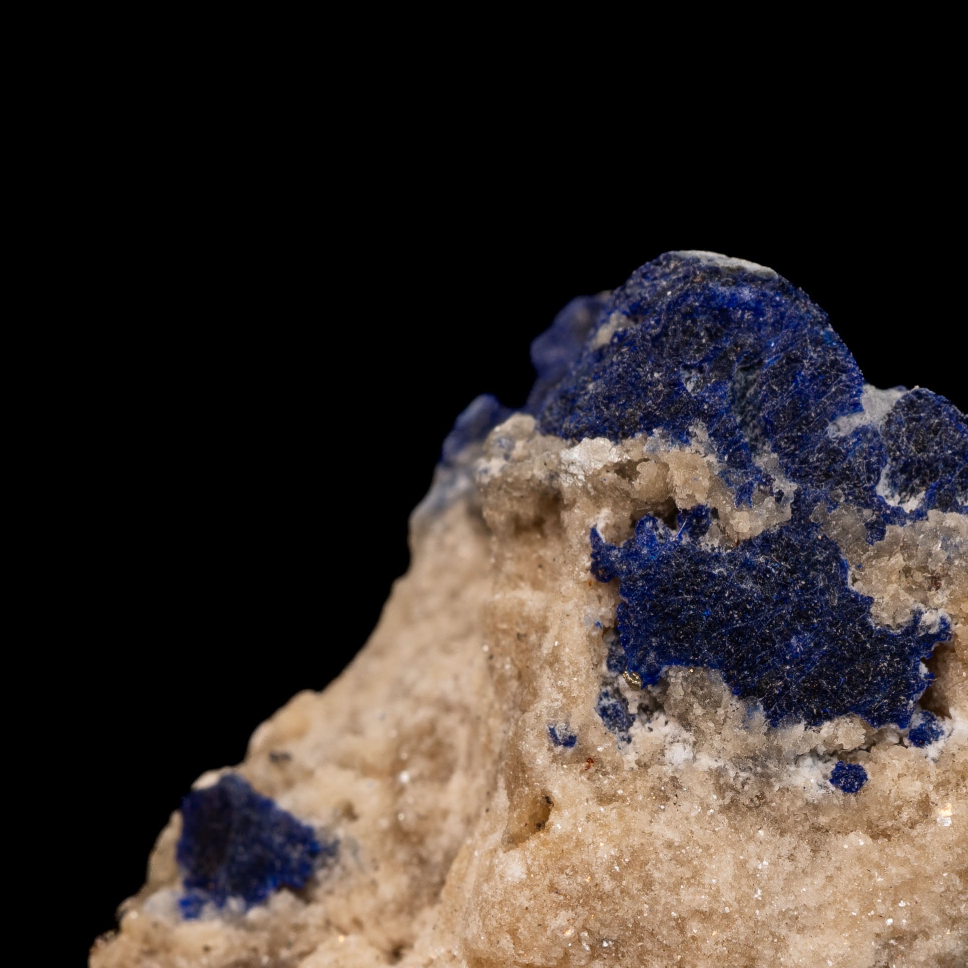 Royal Blue Lapis Lazuli with Lazurite, Pyrite & Calcite, 10.76g