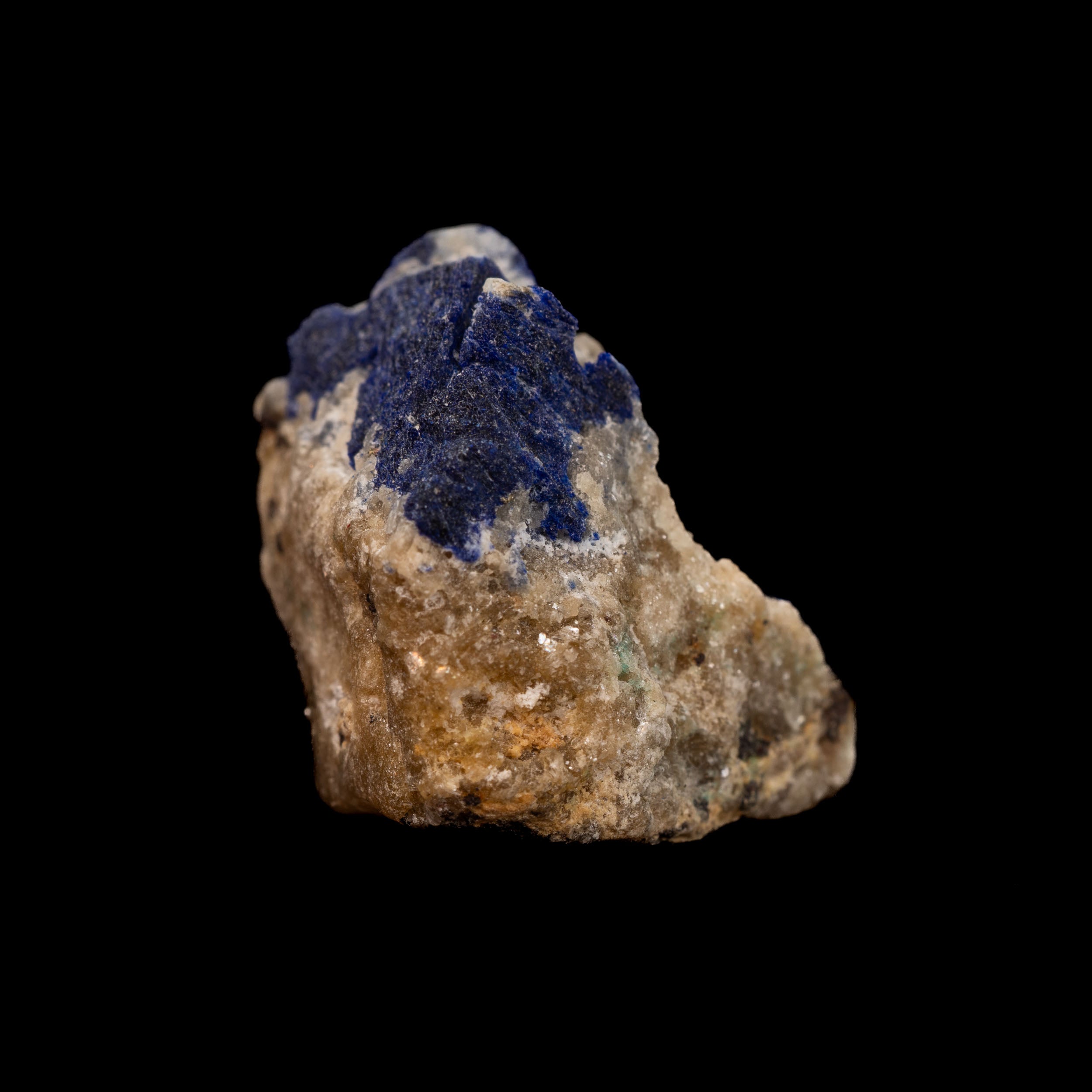 Royal Blue Lapis Lazuli with Lazurite, Pyrite & Calcite, 10.76g