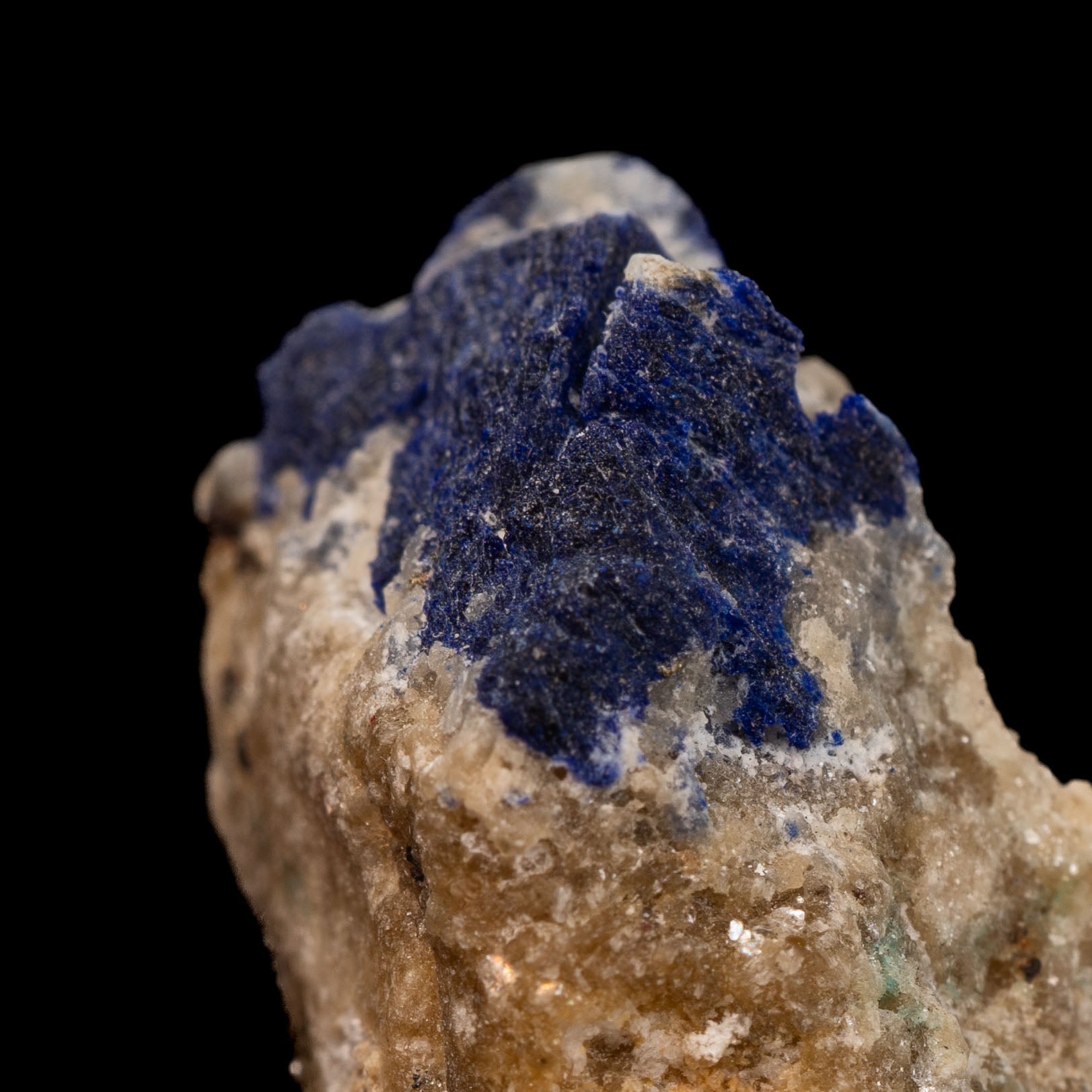 Royal Blue Lapis Lazuli with Lazurite, Pyrite & Calcite, 10.76g