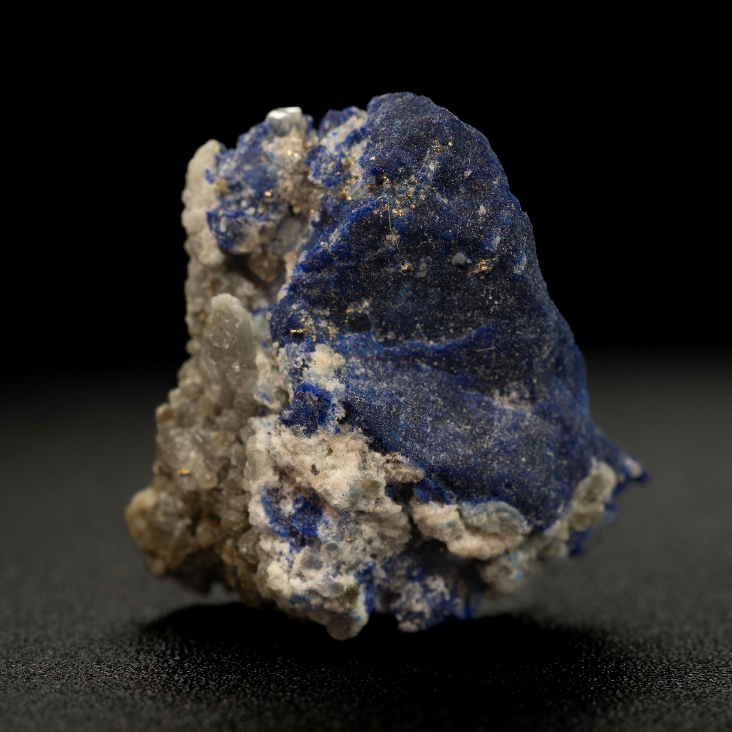 Royal Blue Lapis Lazuli with Lazurite, Pyrite & Calcite, 10.8g