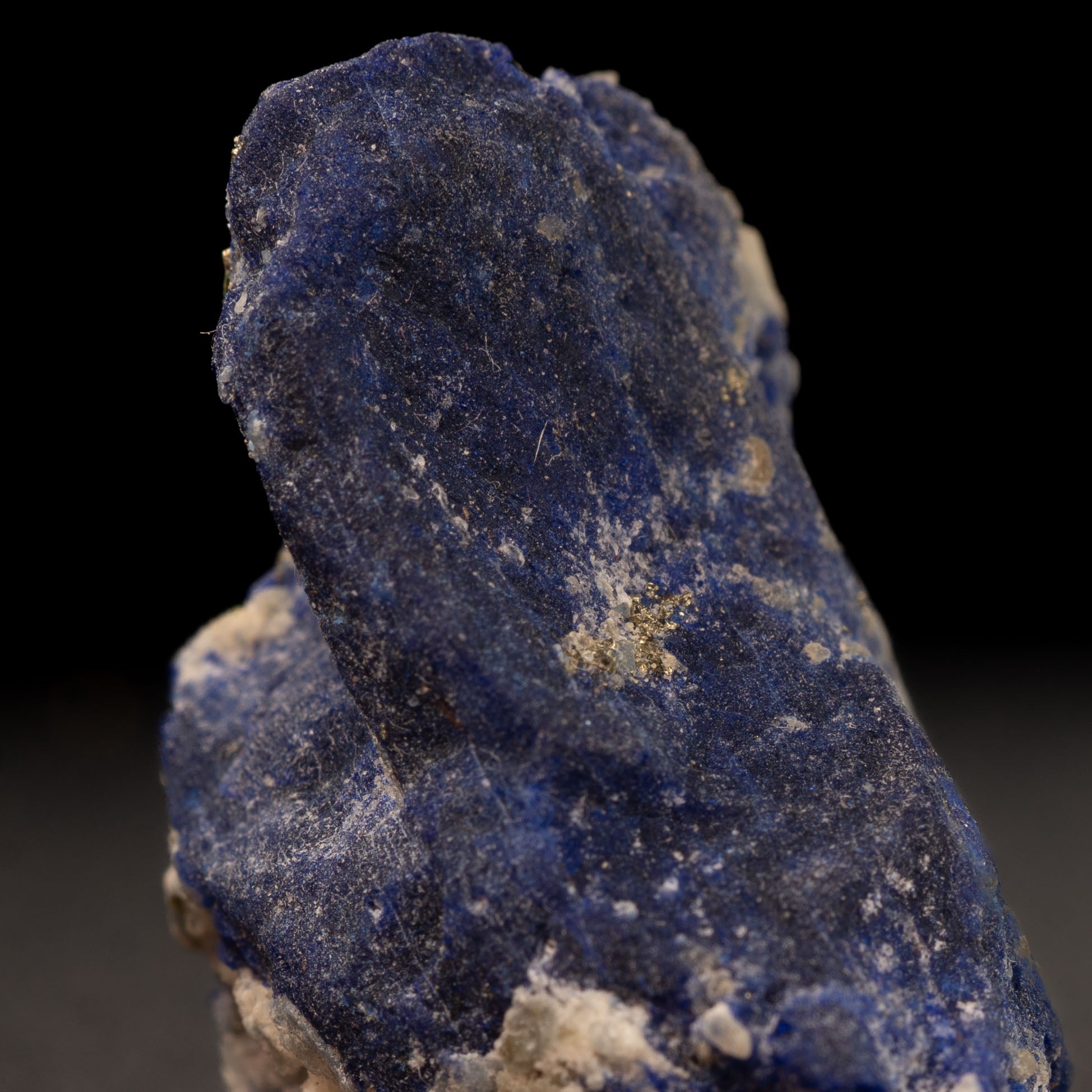 Royal Blue Lapis Lazuli with Lazurite, Pyrite & Calcite, 10.8g
