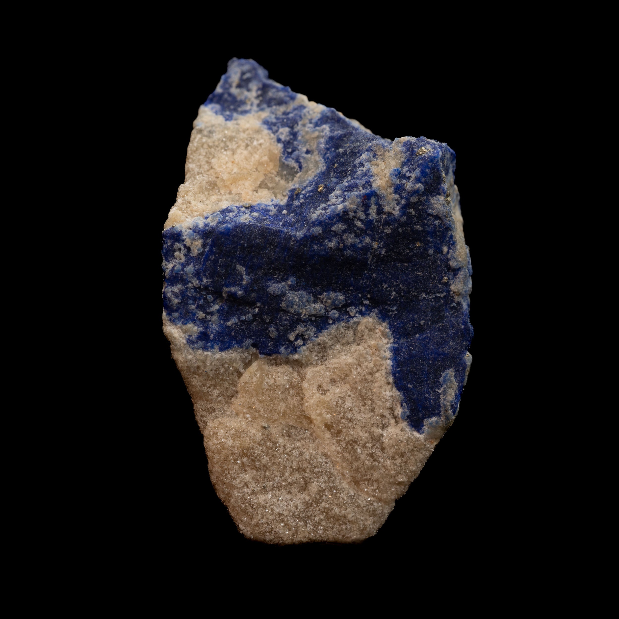 Royal Blue Lapis Lazuli with Lazurite, Pyrite & Calcite, 15.75g
