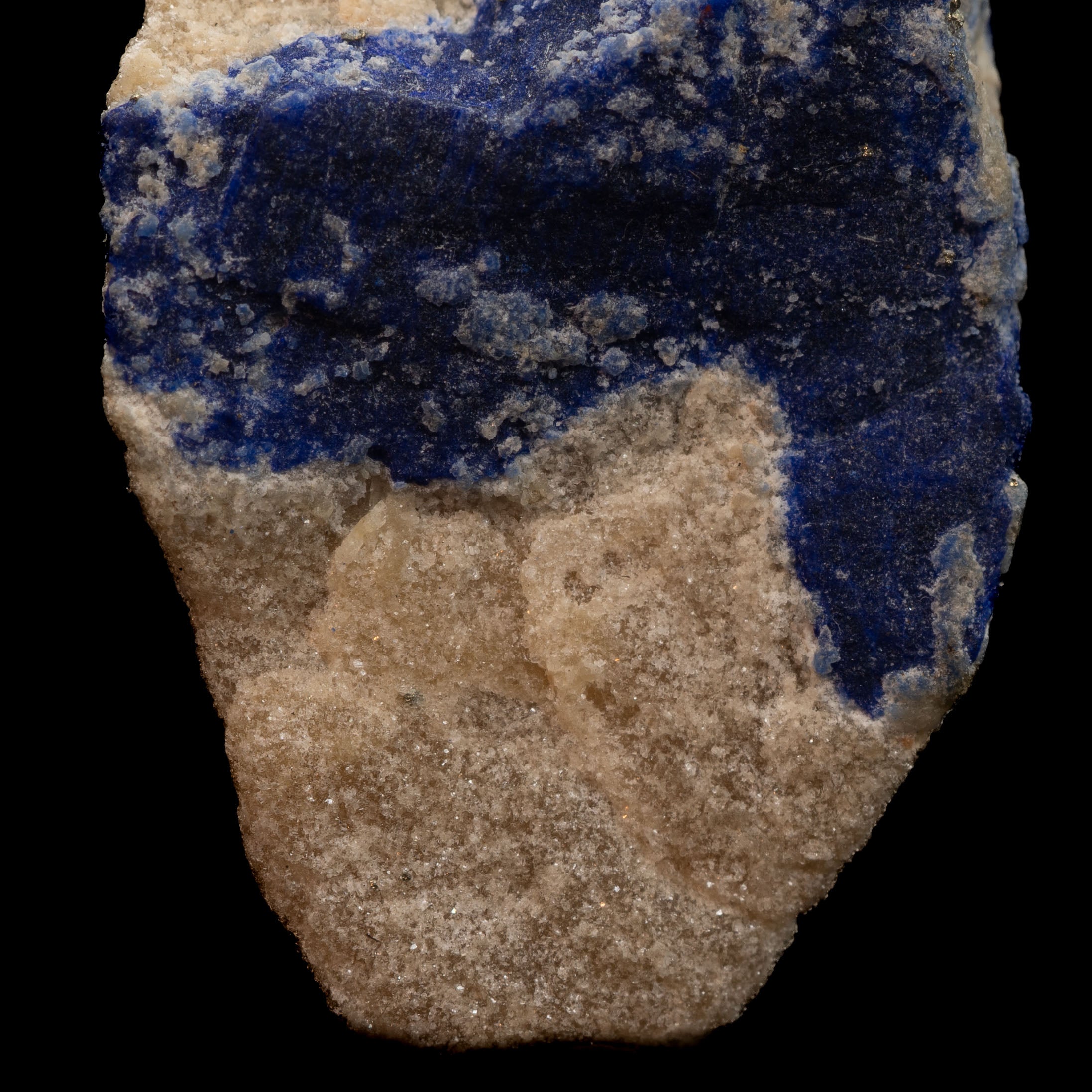 Royal Blue Lapis Lazuli with Lazurite, Pyrite & Calcite, 15.75g
