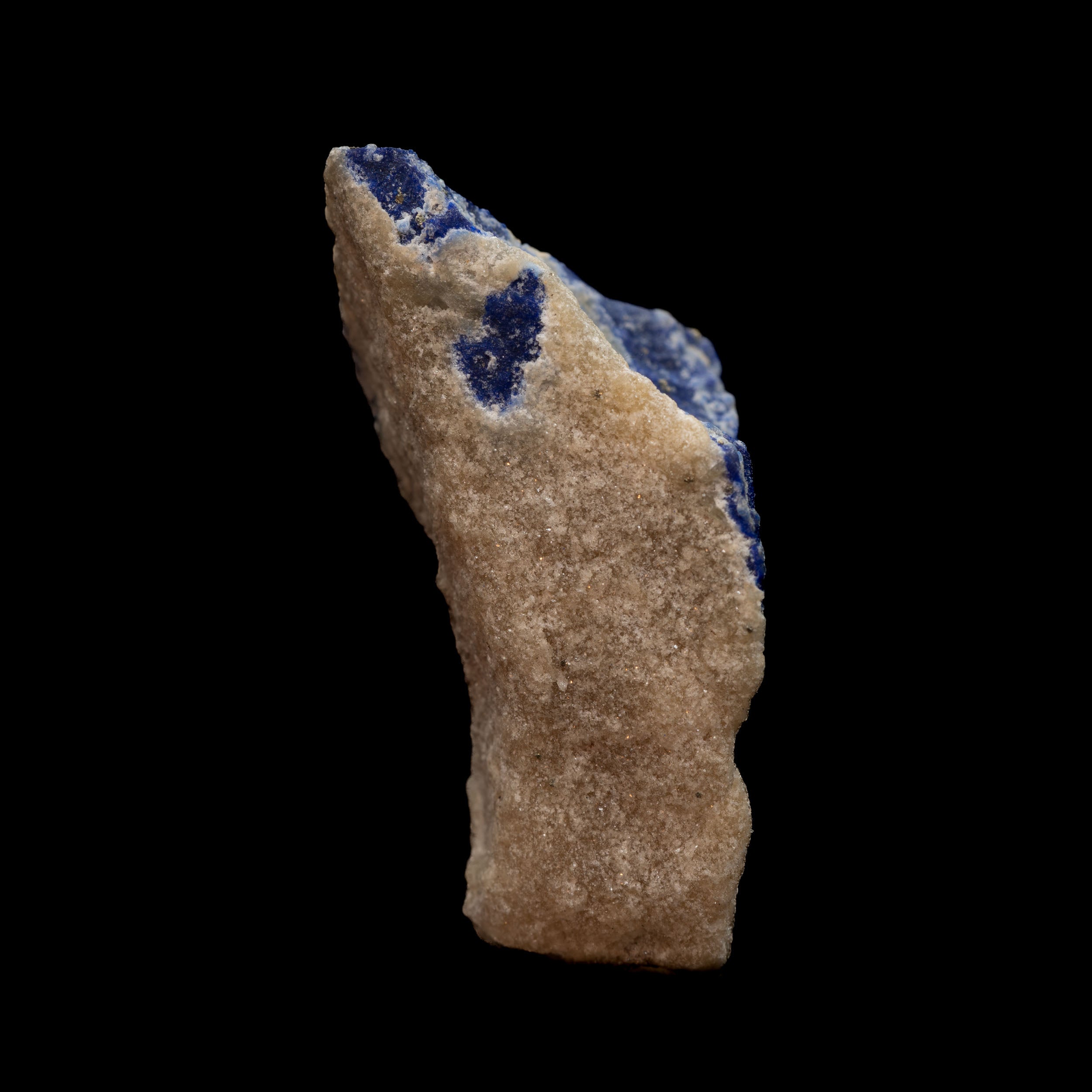 Royal Blue Lapis Lazuli with Lazurite, Pyrite & Calcite, 15.75g