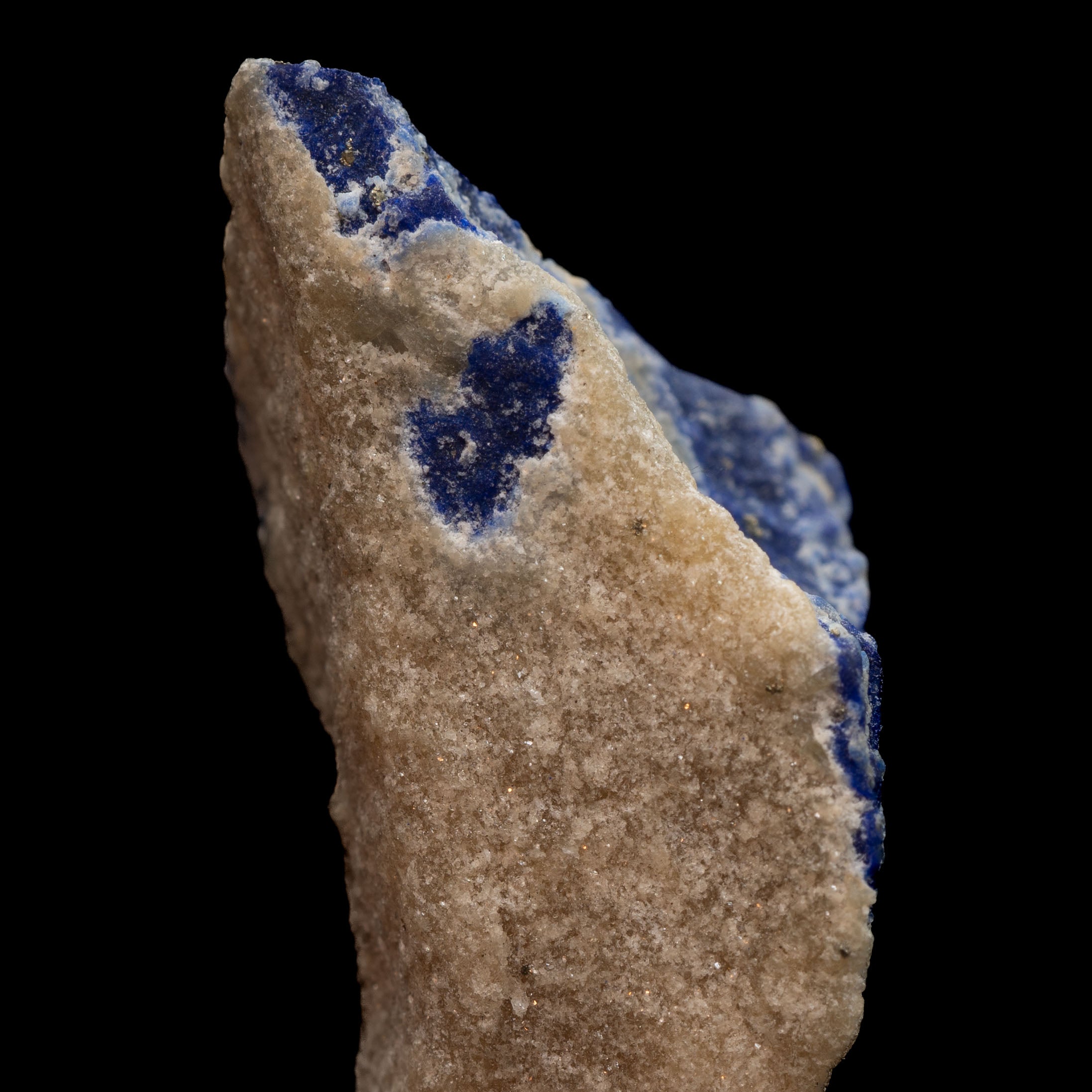 Royal Blue Lapis Lazuli with Lazurite, Pyrite & Calcite, 15.75g