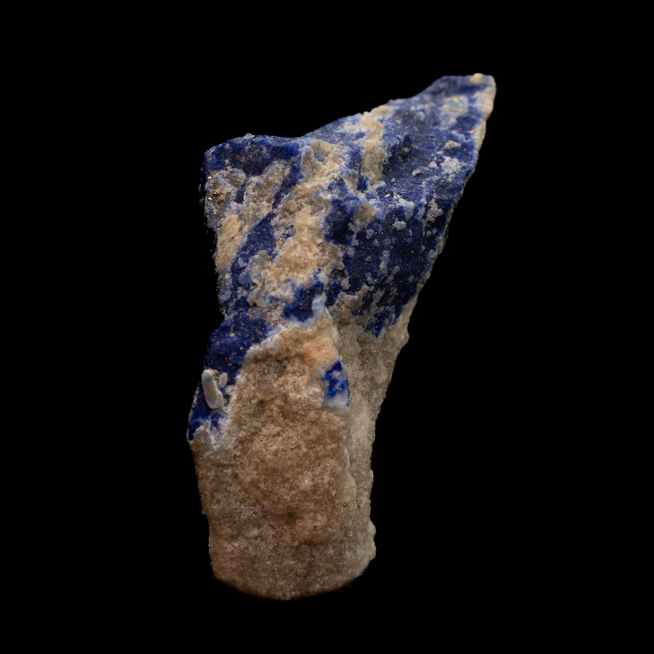 Royal Blue Lapis Lazuli with Lazurite, Pyrite & Calcite, 15.75g