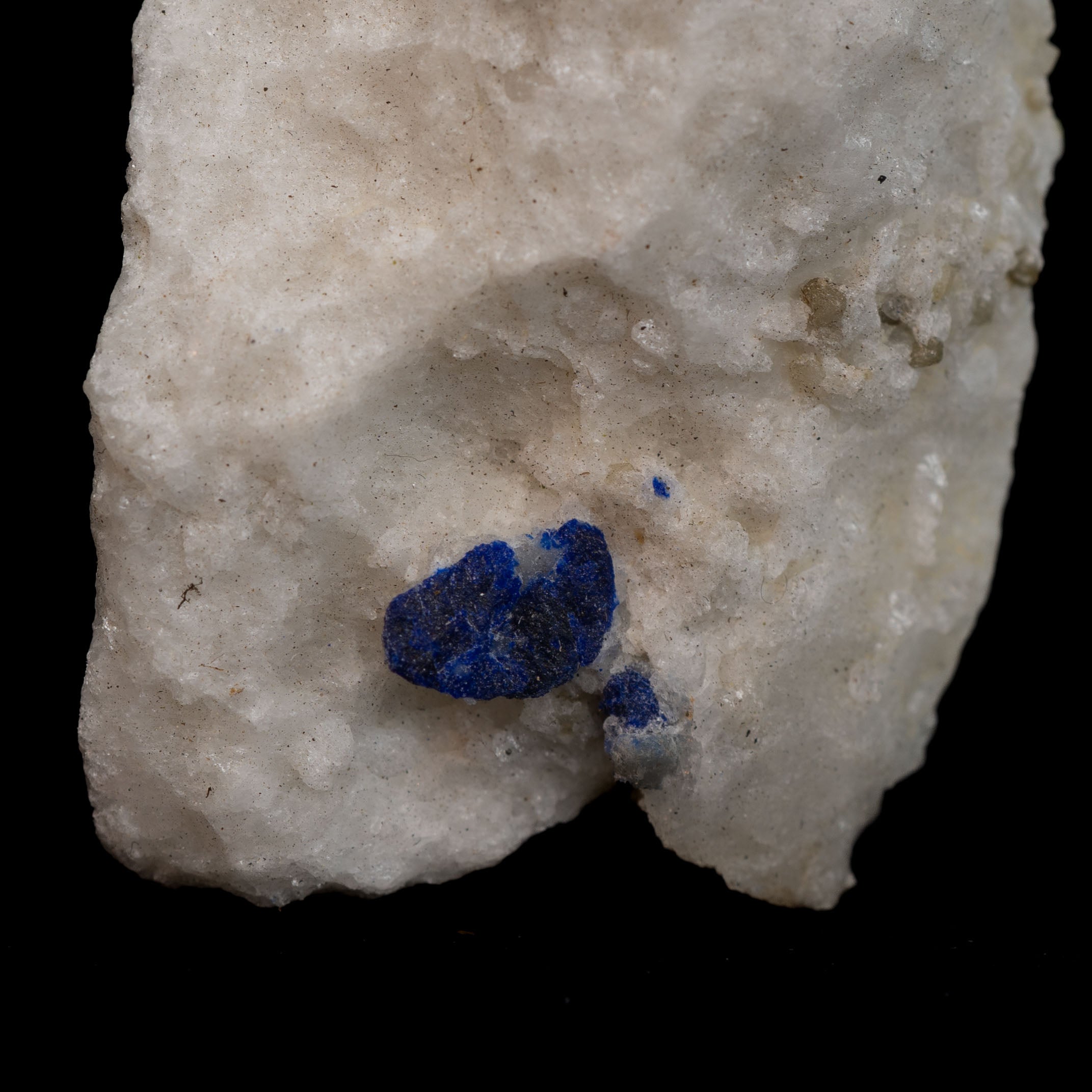 Royal Blue Lapis Lazuli with Lazurite, Quartz & Calcite, 22.46g
