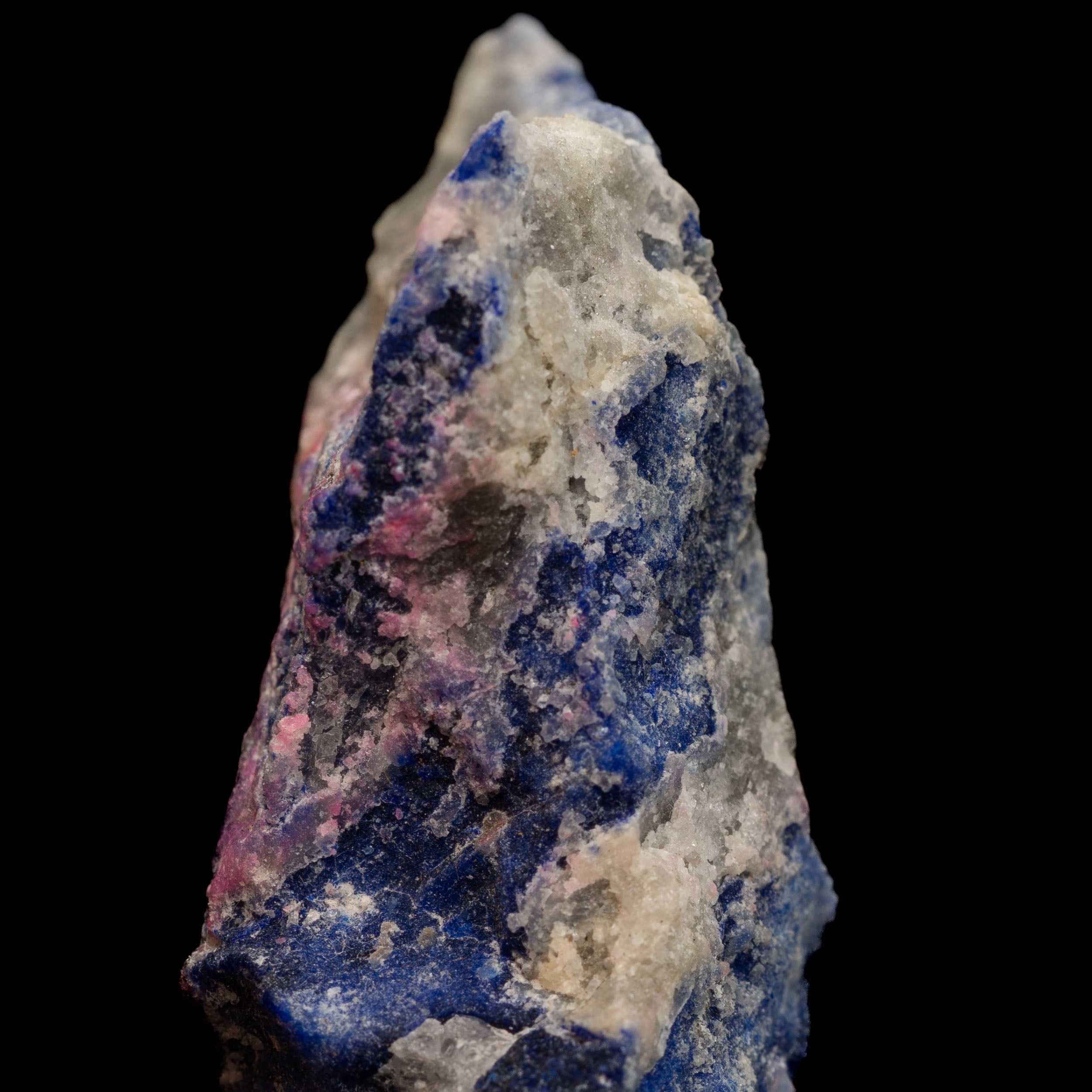 Royal Blue Lapis Lazuli with Pyrite & Calcite 25.17g