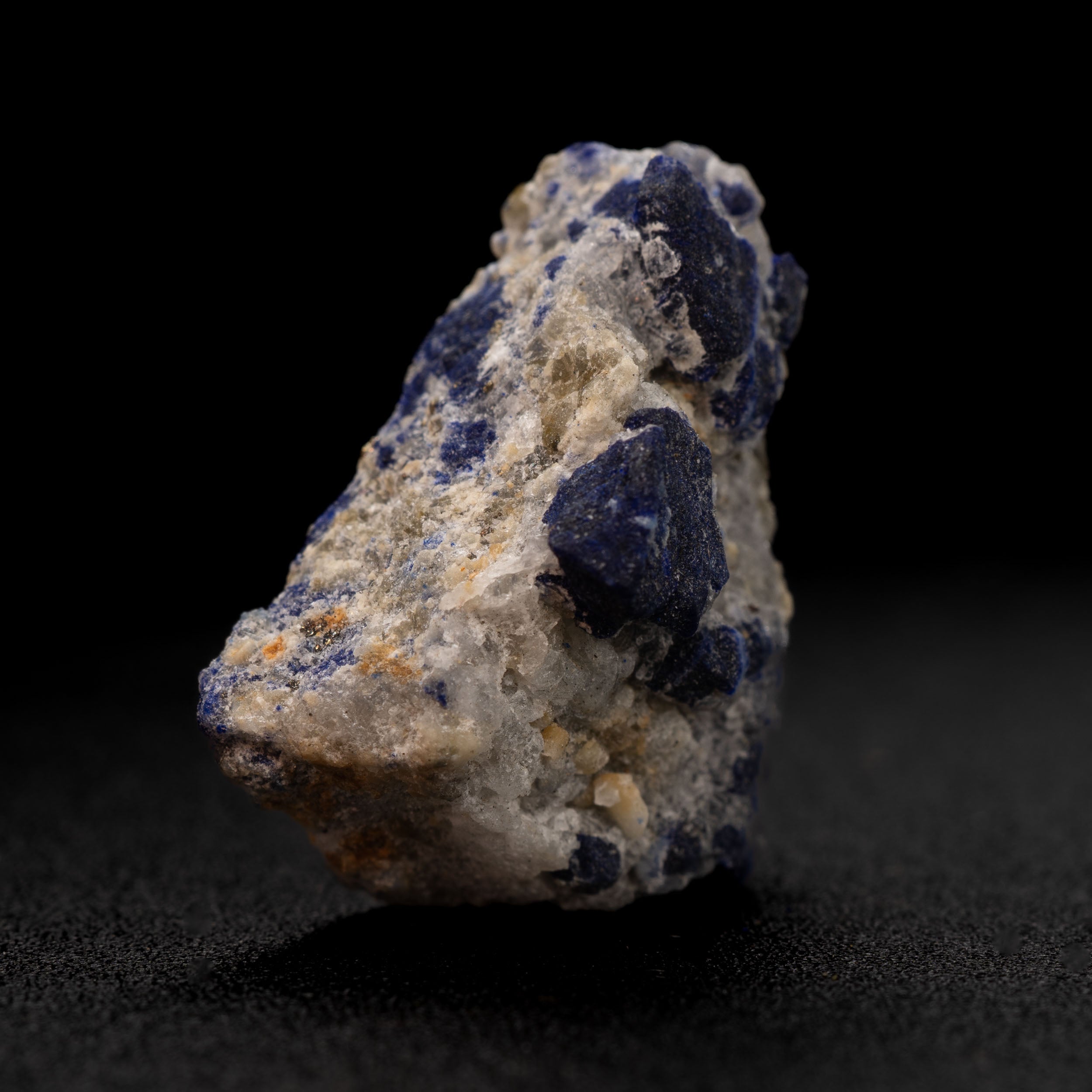 Royal Blue Lapis Lazuli with Lazurite, Pyrite & Calcite, 8.92g