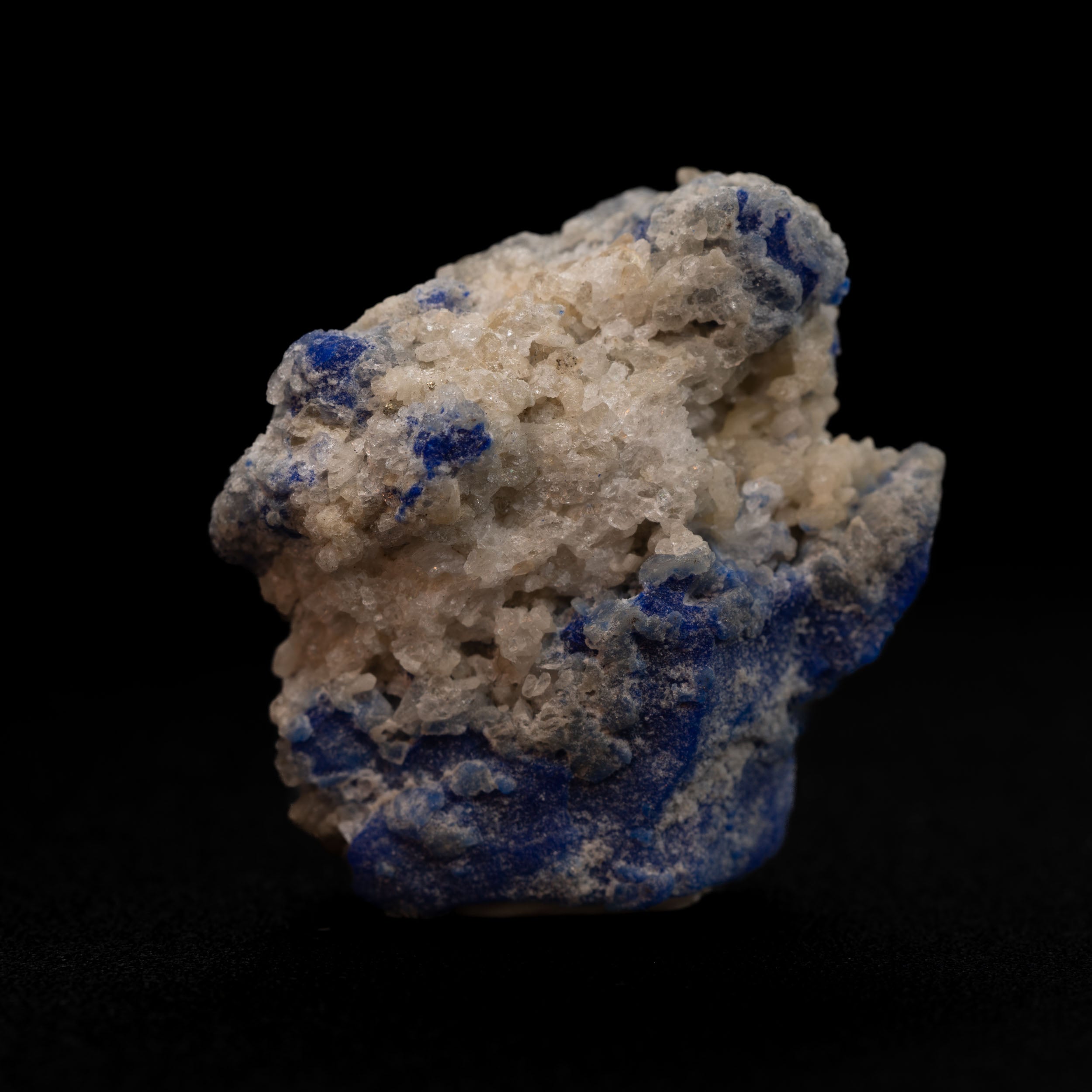 Royal Blue Lapis Lazuli with Lazurite, Pyrite & Calcite, 9.41g