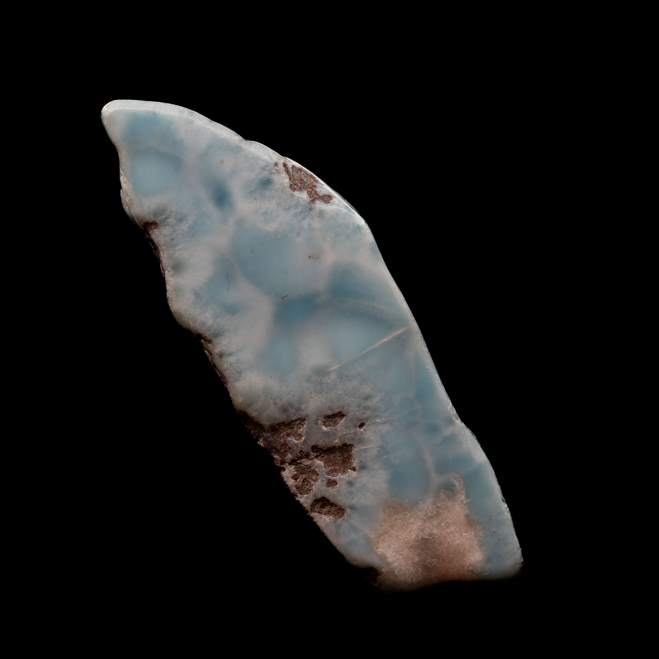 Larimar Slab, Polished Sky-Blue, 27g Gemstone