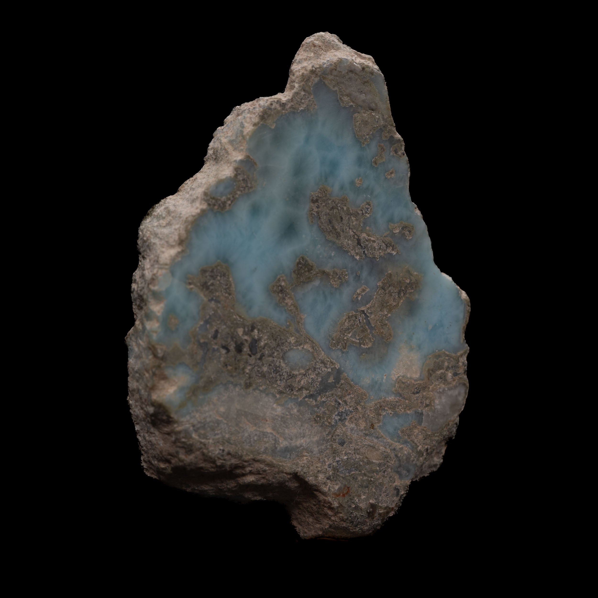 Larimar Slab 27.28G - Rare Dominican Blue Stone