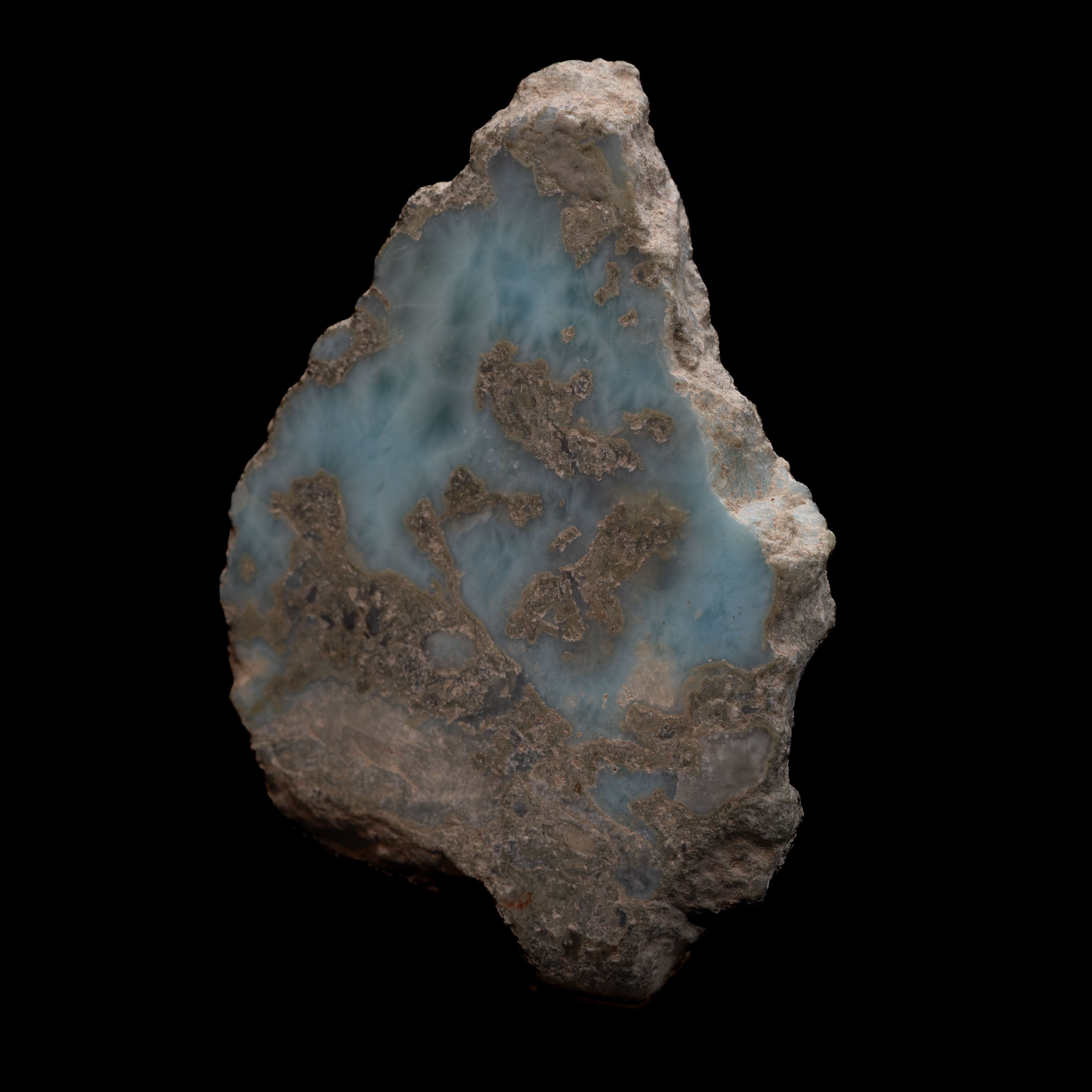 Larimar Slab 27.28G - Rare Dominican Blue Stone
