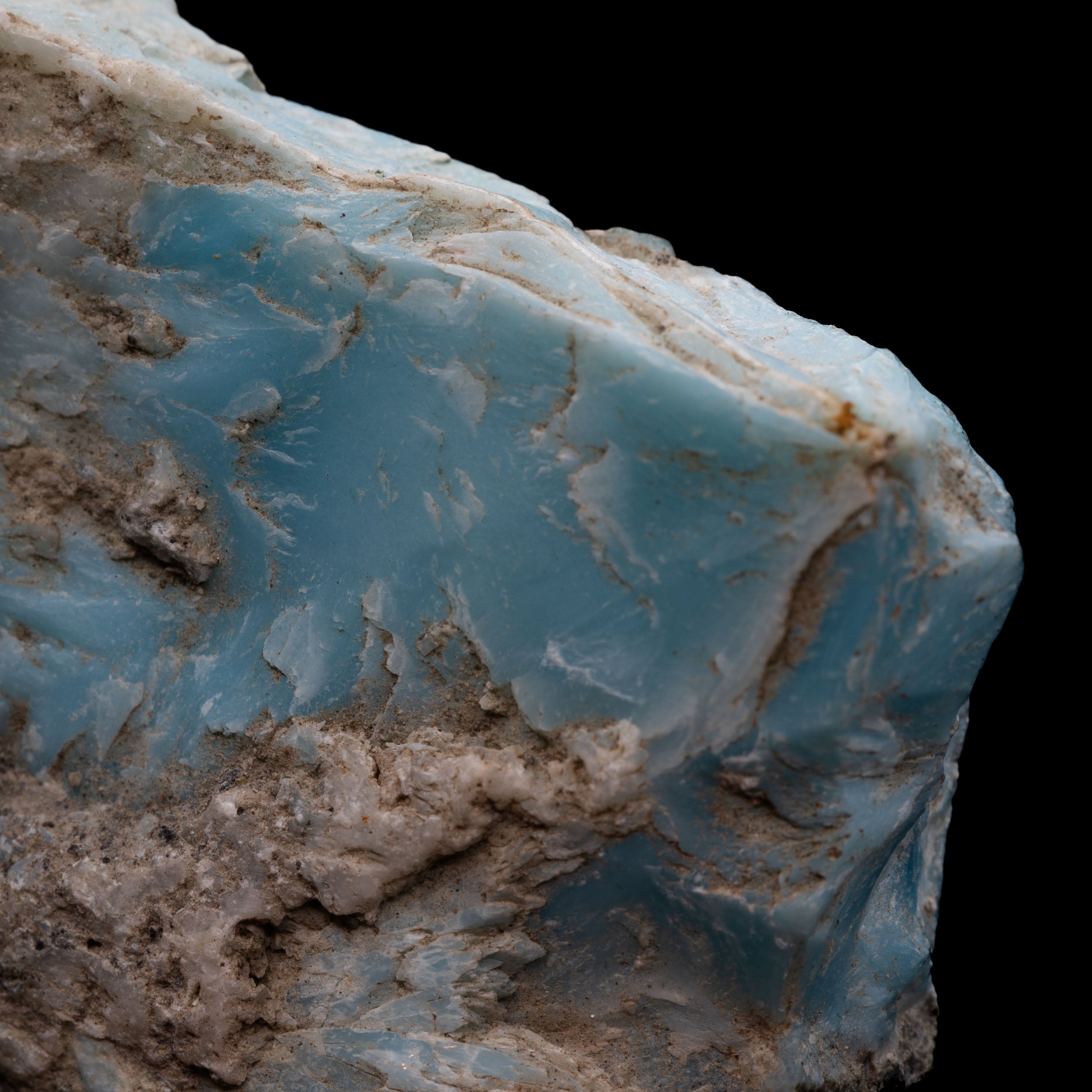 Semi-Polished Larimar Specimen 31G