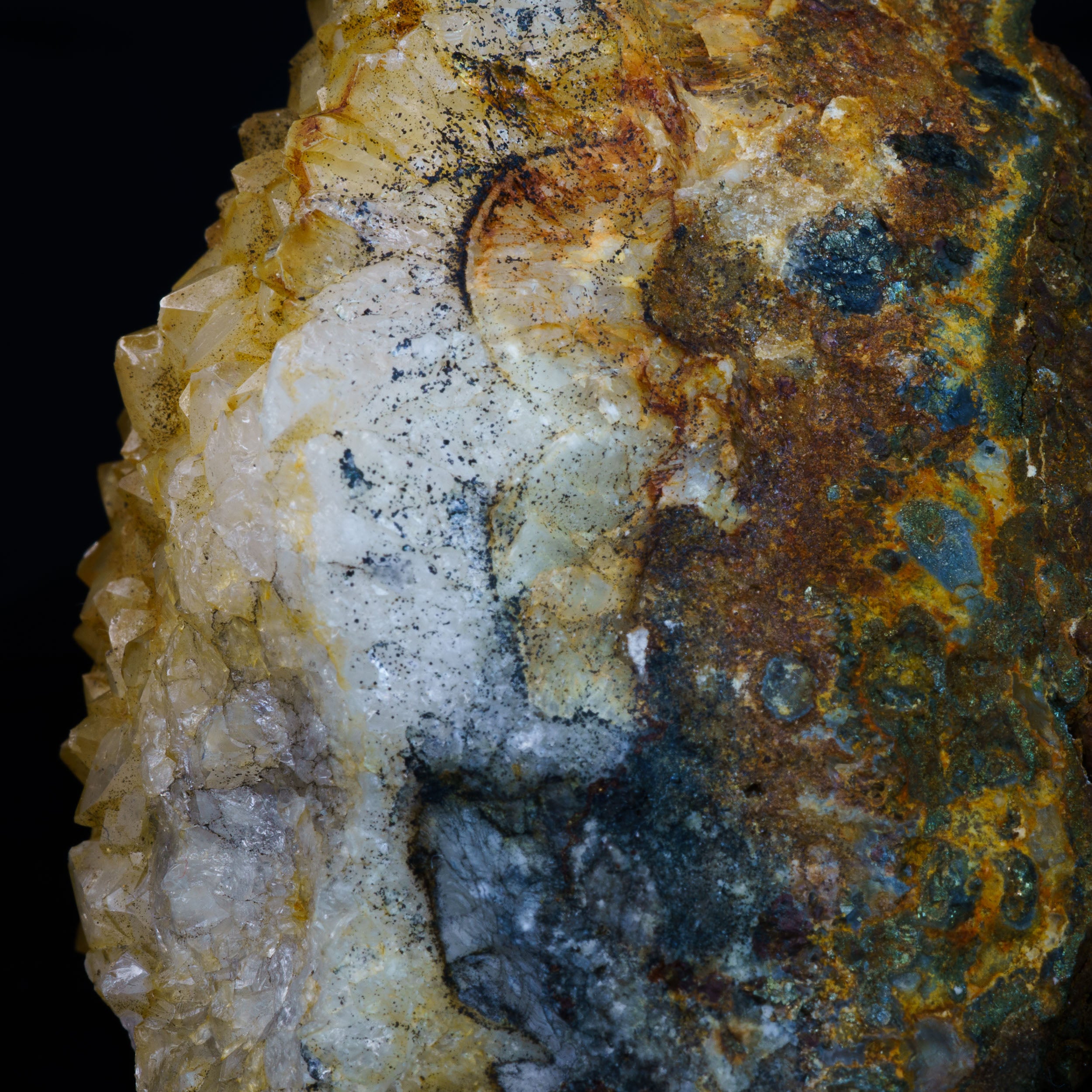 Quartz Specimen with Iron Oxide Staining, 289g, California