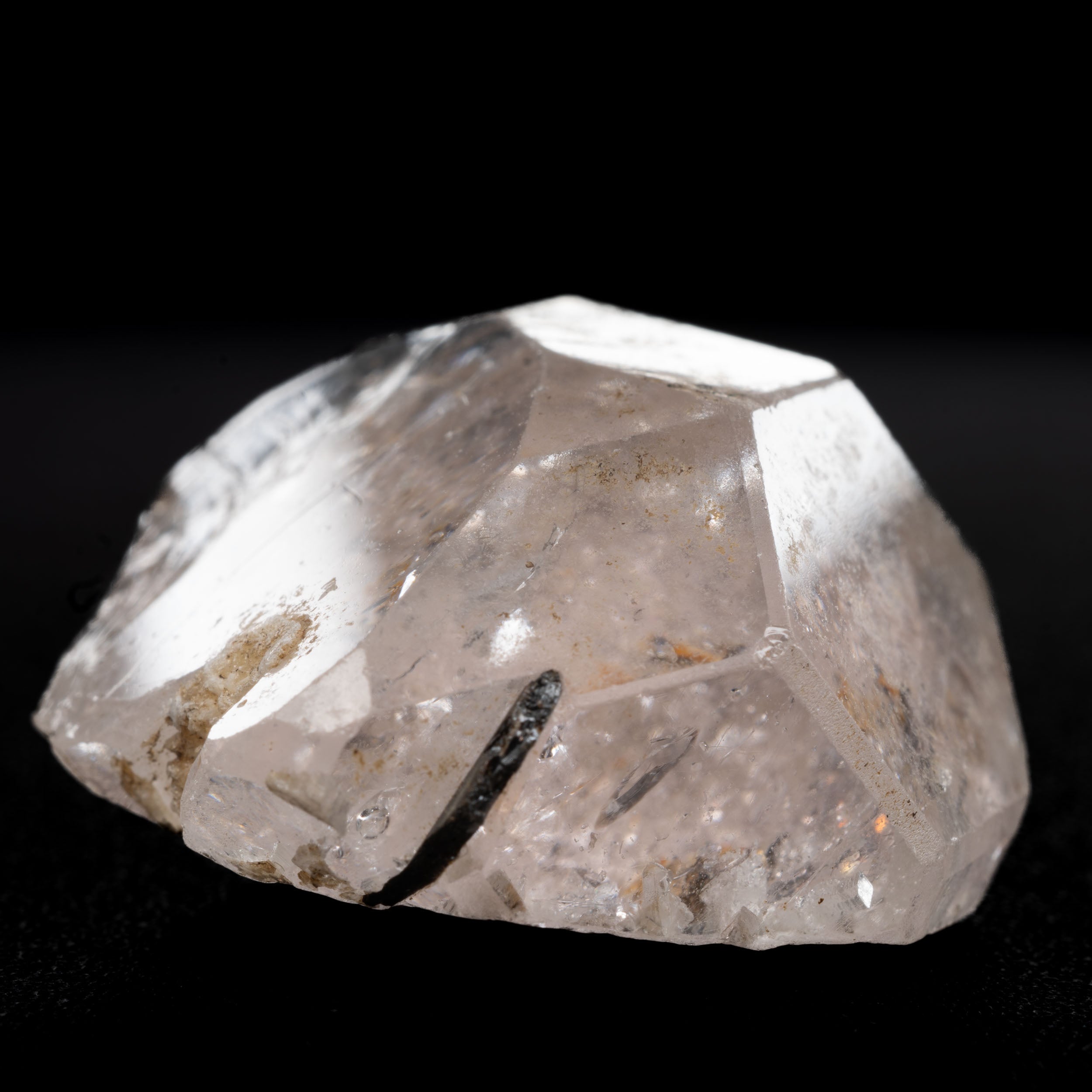 Beryl var. Morganite "Pink Ice" With Tourmaline – 61.80ct, Afghanistan