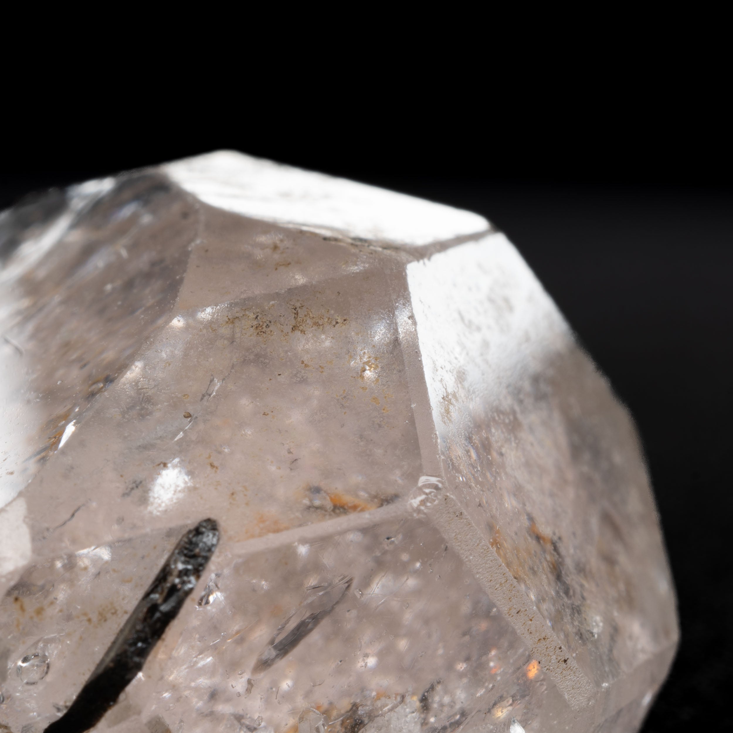 Beryl var. Morganite "Pink Ice" With Tourmaline – 61.80ct, Afghanistan