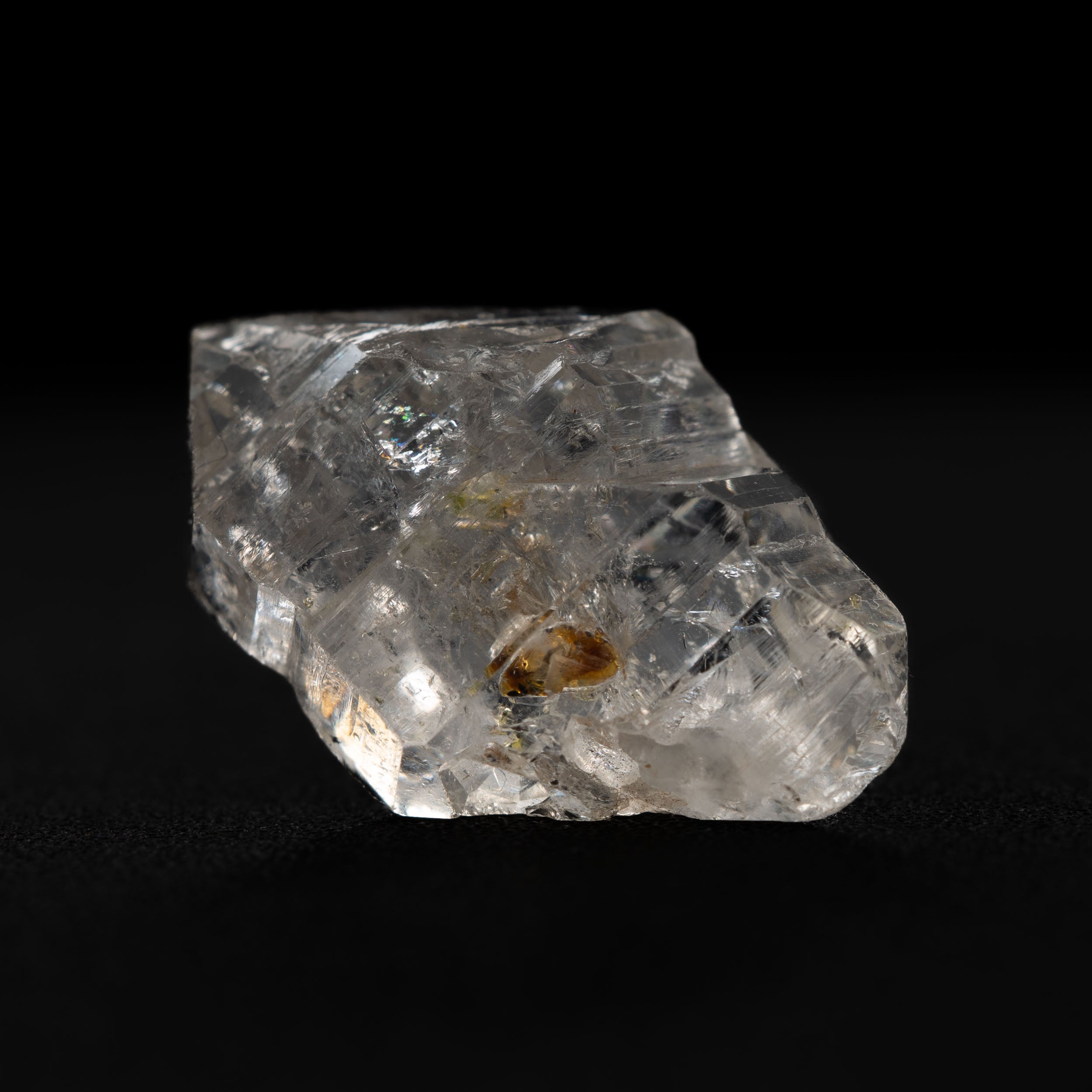 Rare Petroleum Quartz with Golden Enhydro Inclusions - 17CT