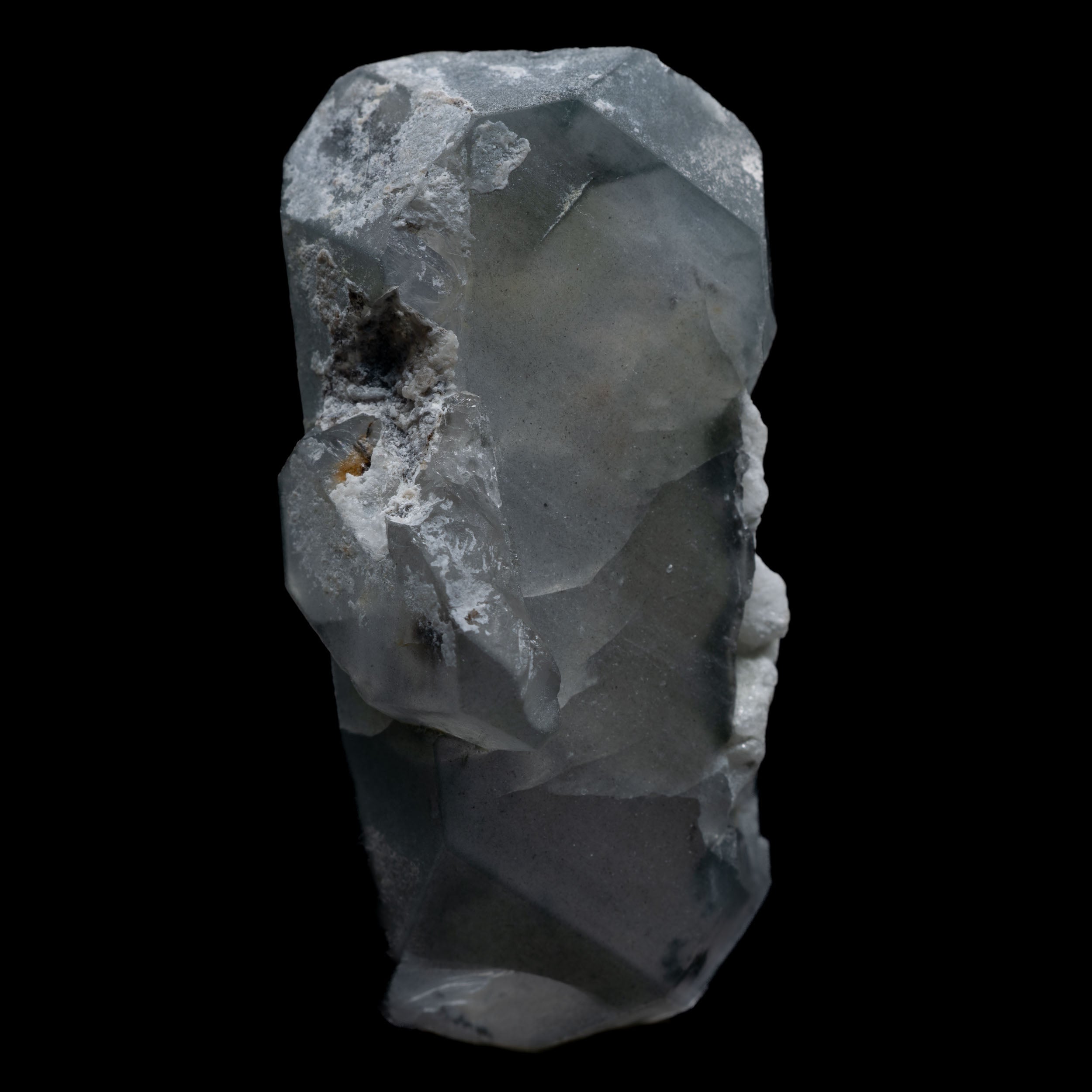 Smoky Blue Quartz with Magnesio-riebeckite needles - Brazil 13.9g