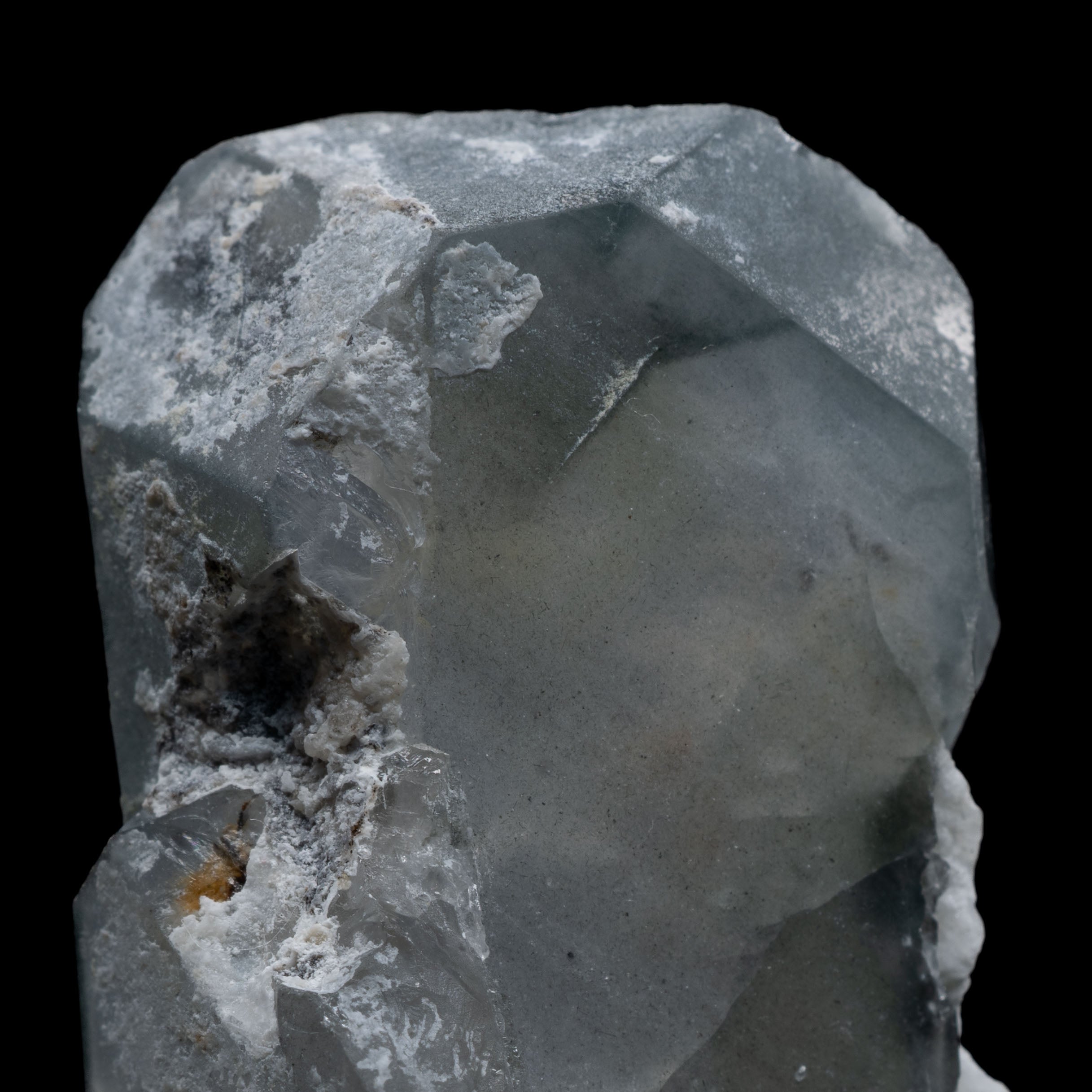 Smoky Blue Quartz with Magnesio-riebeckite needles - Brazil 13.9g