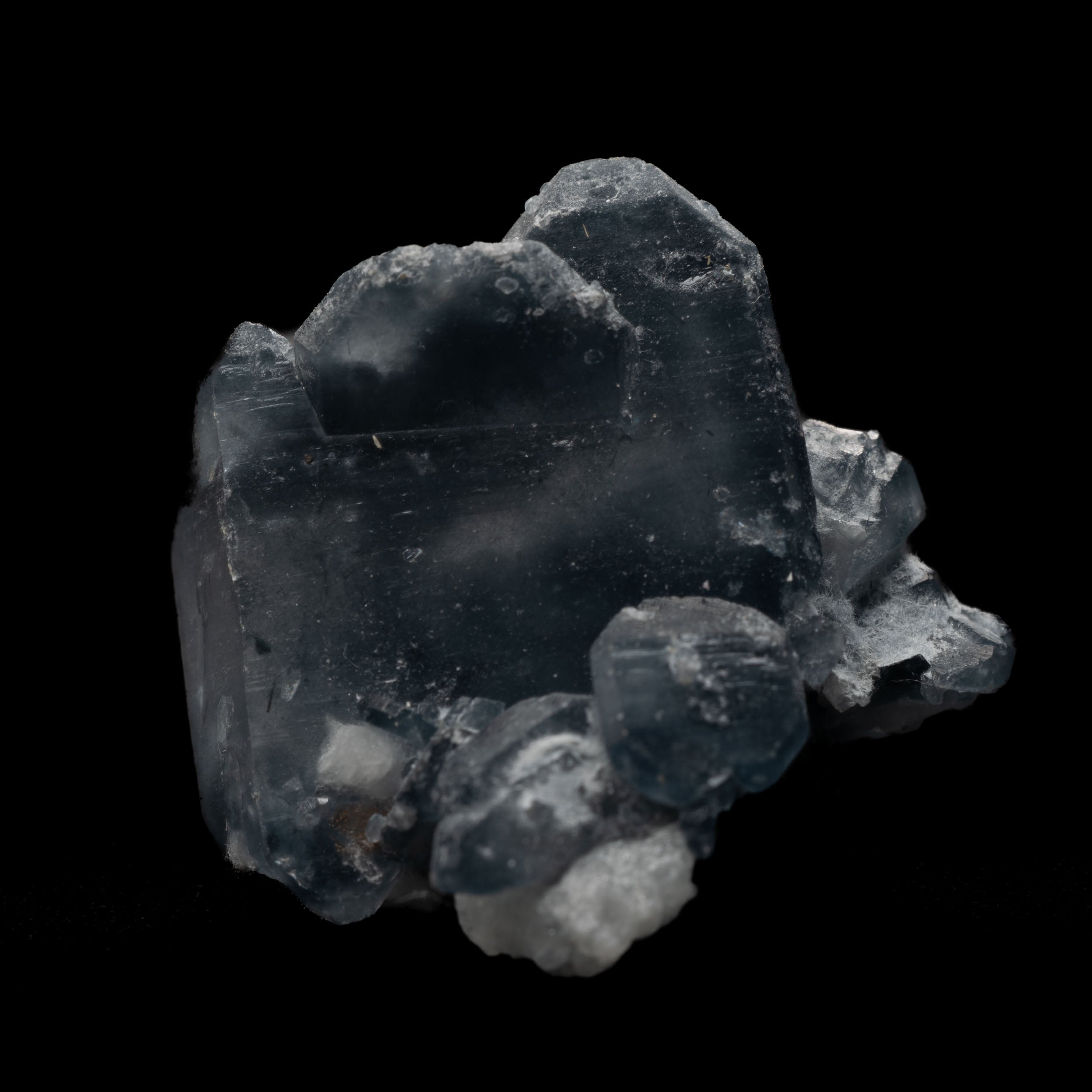 Smoky Blue Quartz with Magnesio-Riebeckite Needles - 7.4g
