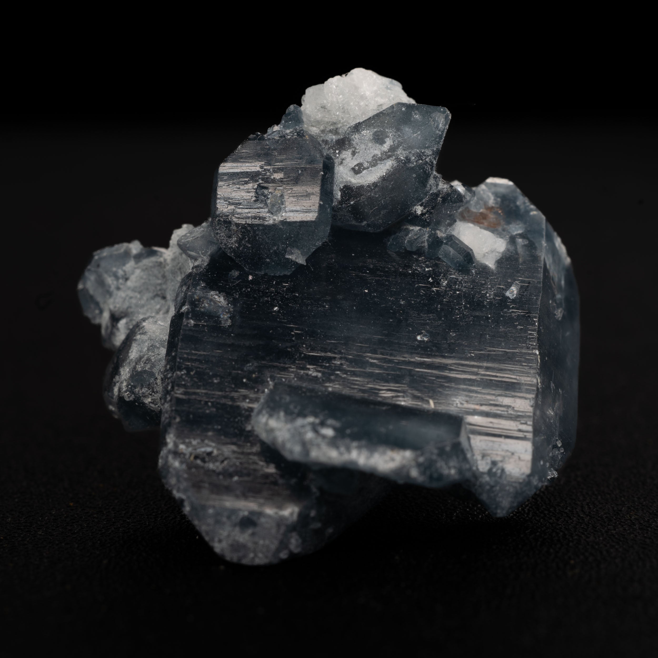 Smoky Blue Quartz with Magnesio-Riebeckite Needles - 7.4g