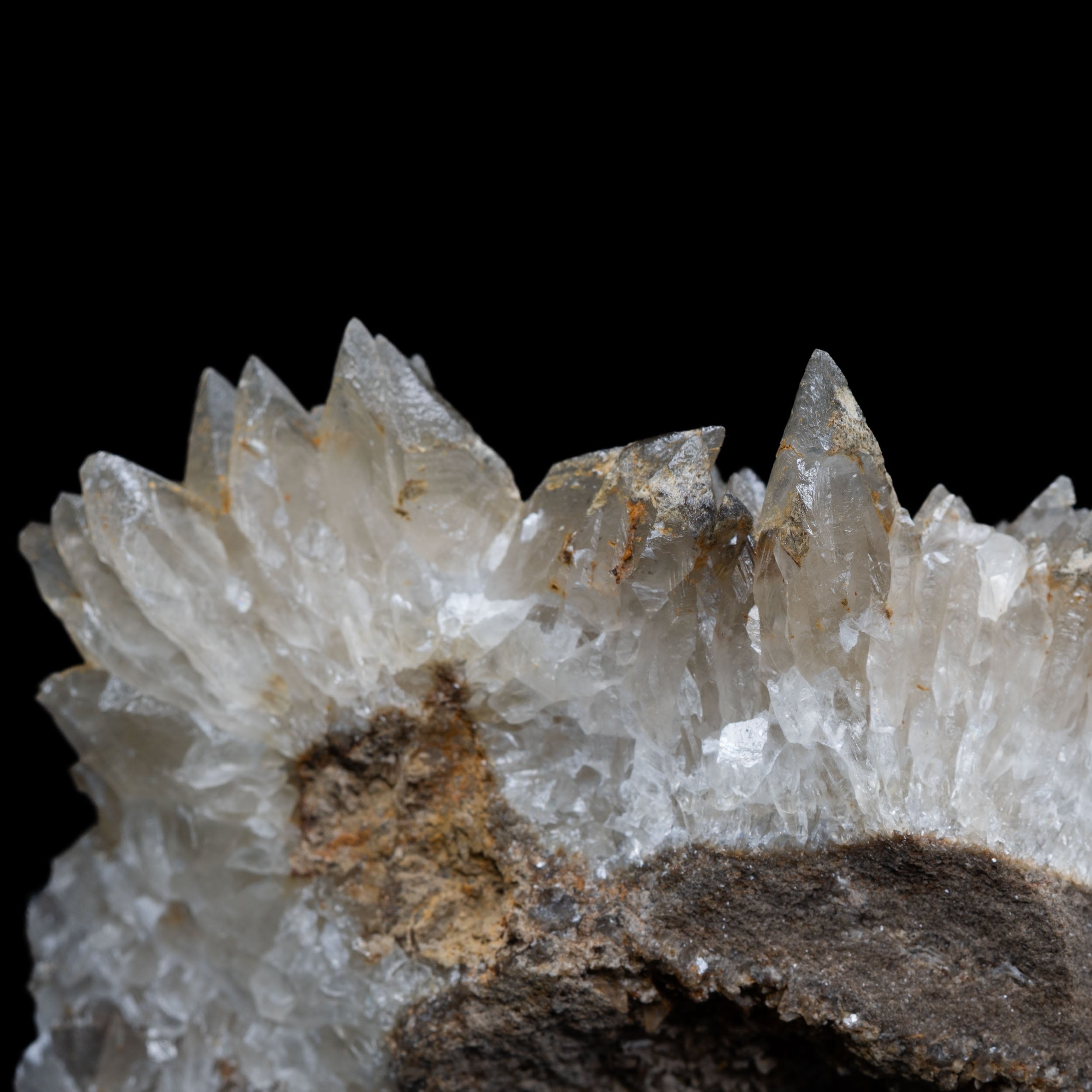 Dog-tooth Calcite Ridge Cluster, Central Kentucky, USA