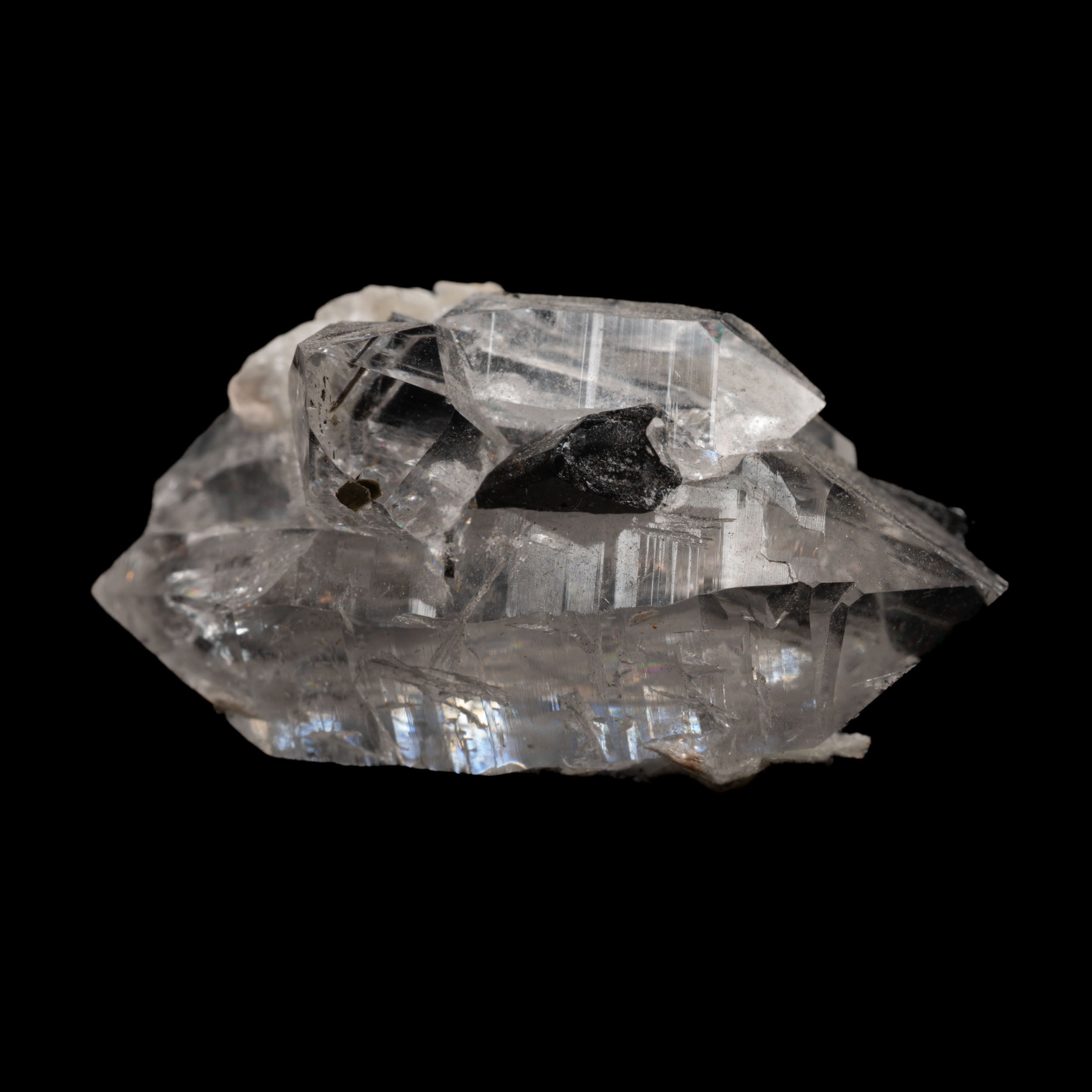 Tourmaline in Quartz with Mica Inclusions 10.16G