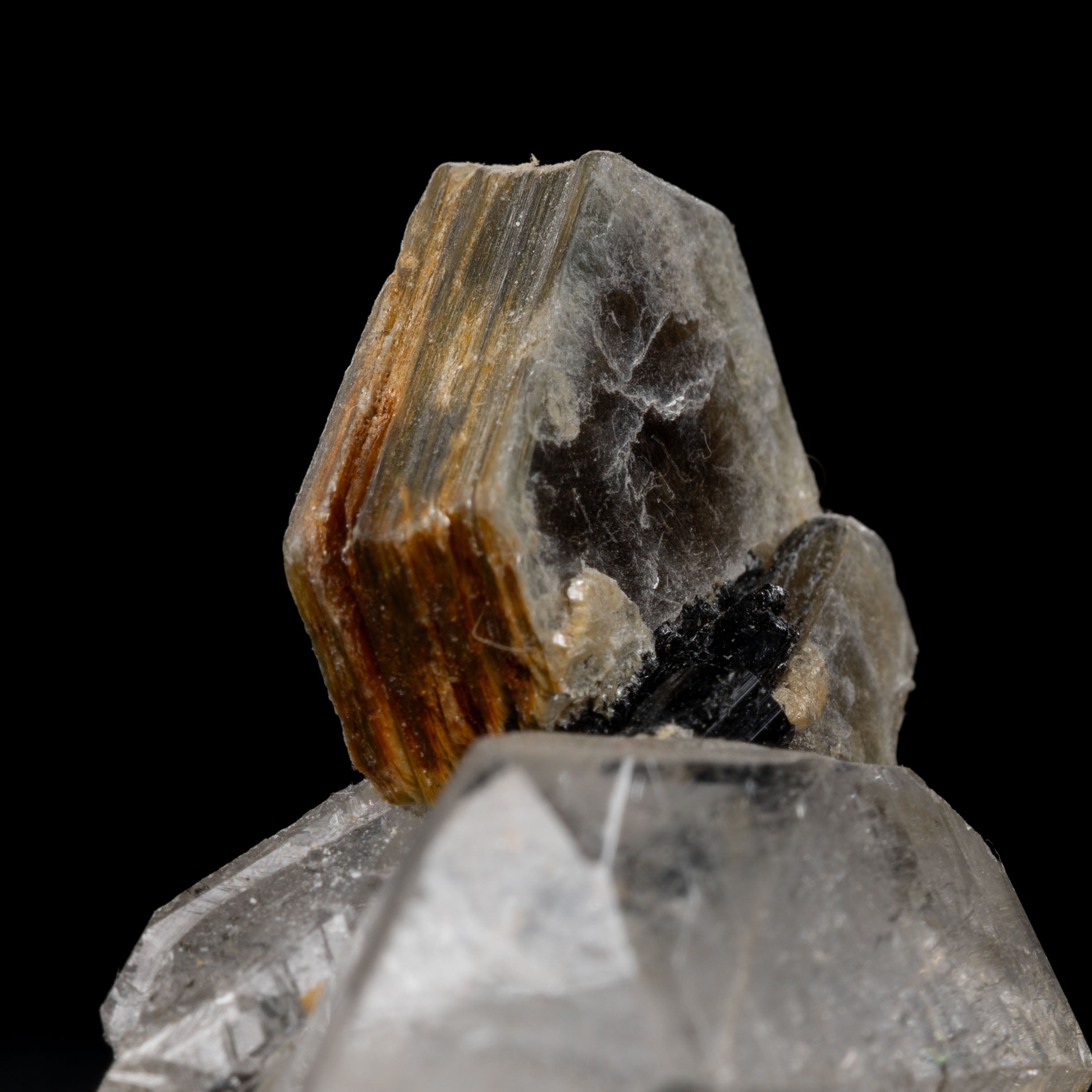 Tourmaline in Quartz with Mica Specimen, 10.73g