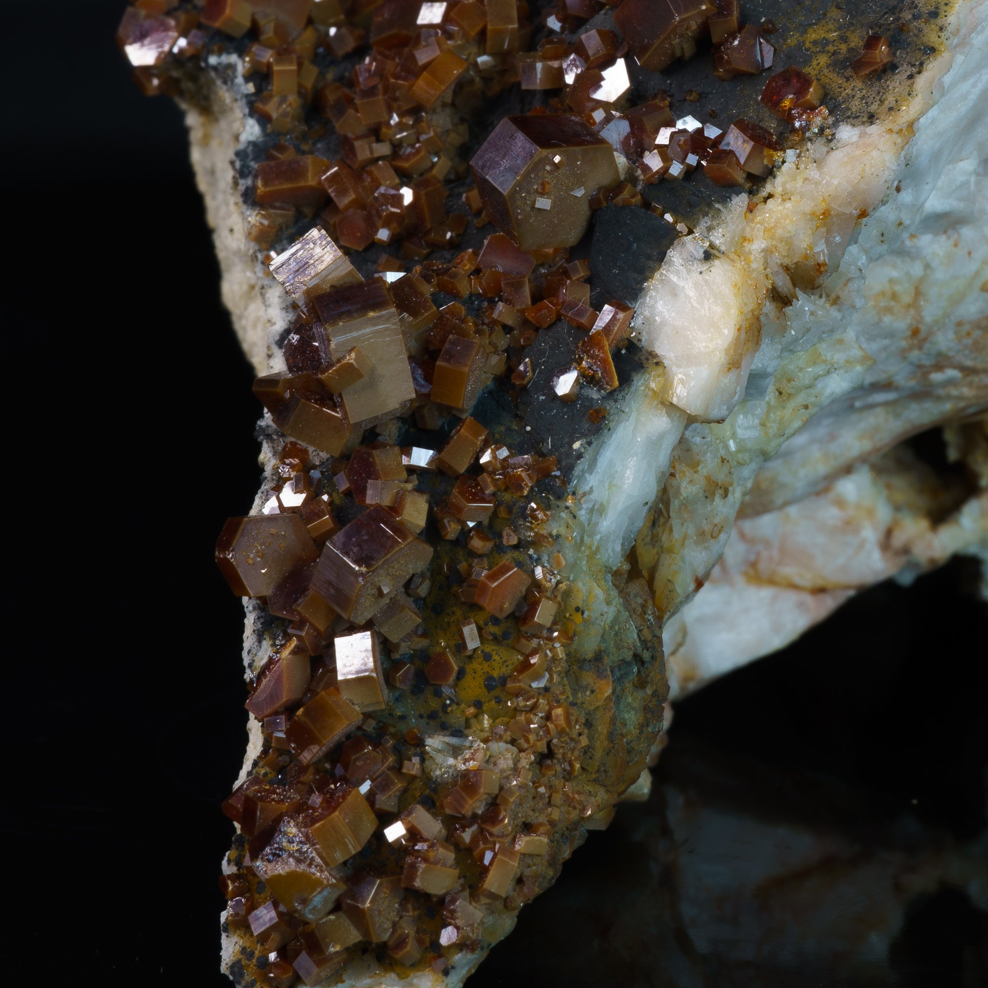 Large Dark Red Vanadinite Cluster 648g