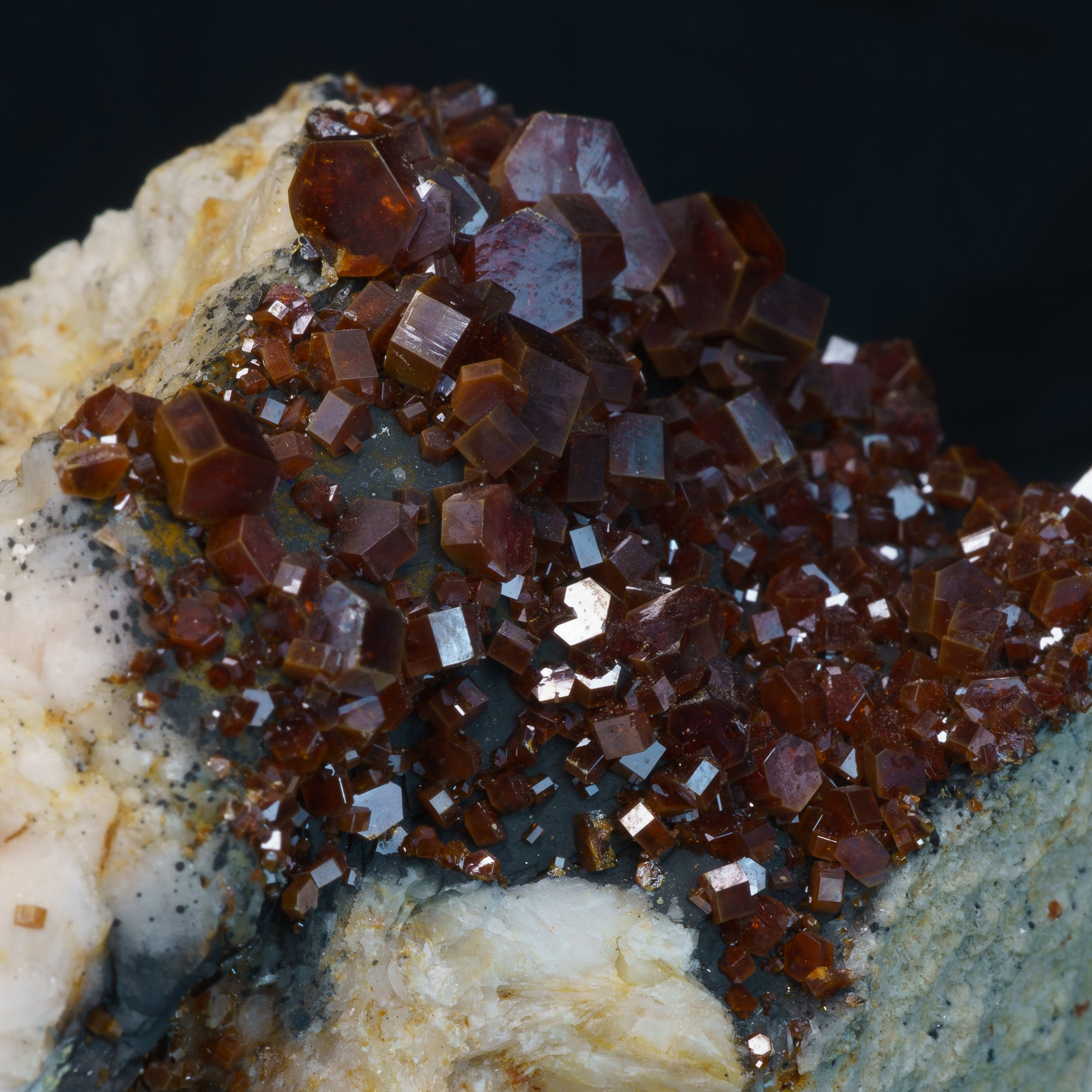 Large Dark Red Vanadinite Cluster 648g