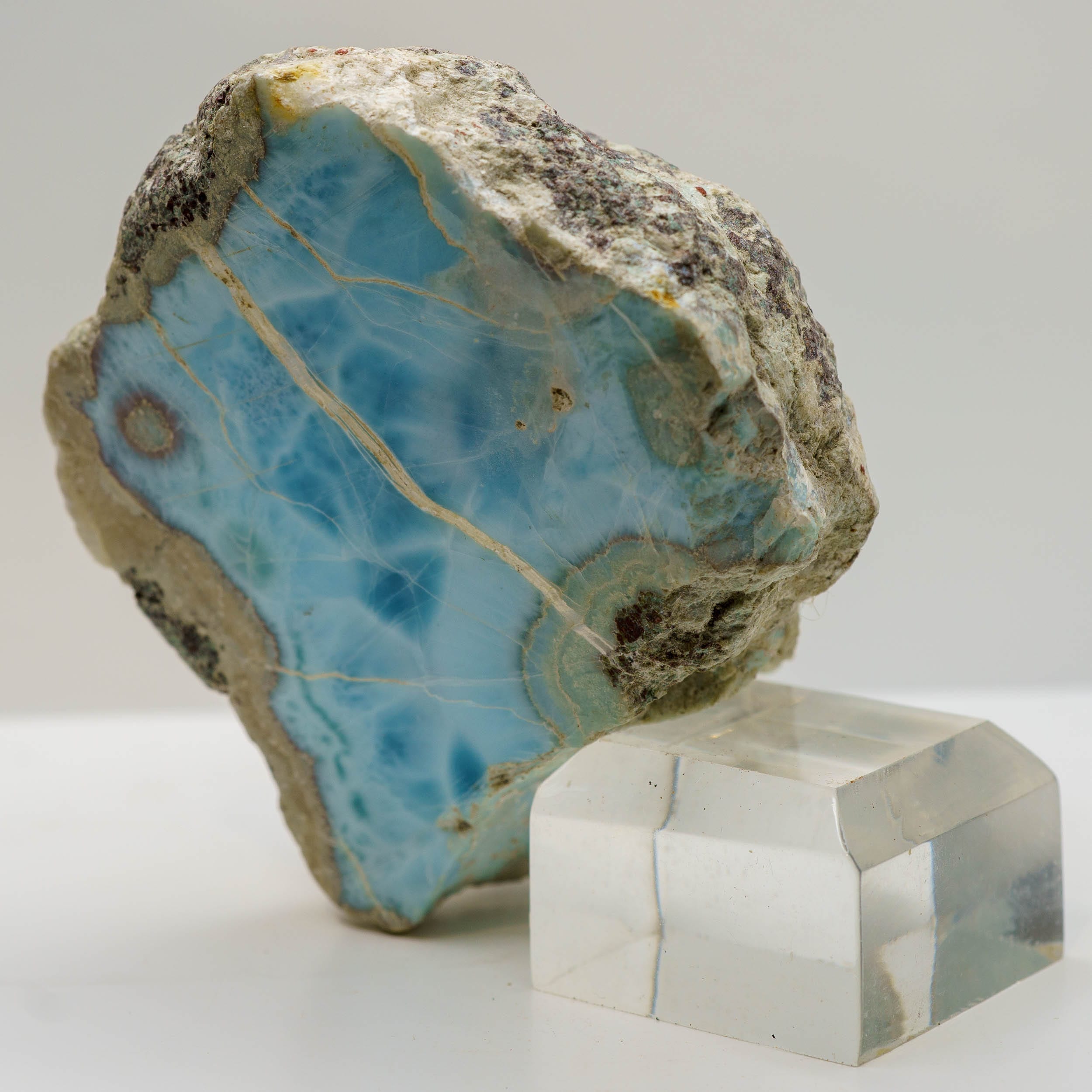 Larimar Semi-Pulido 200g