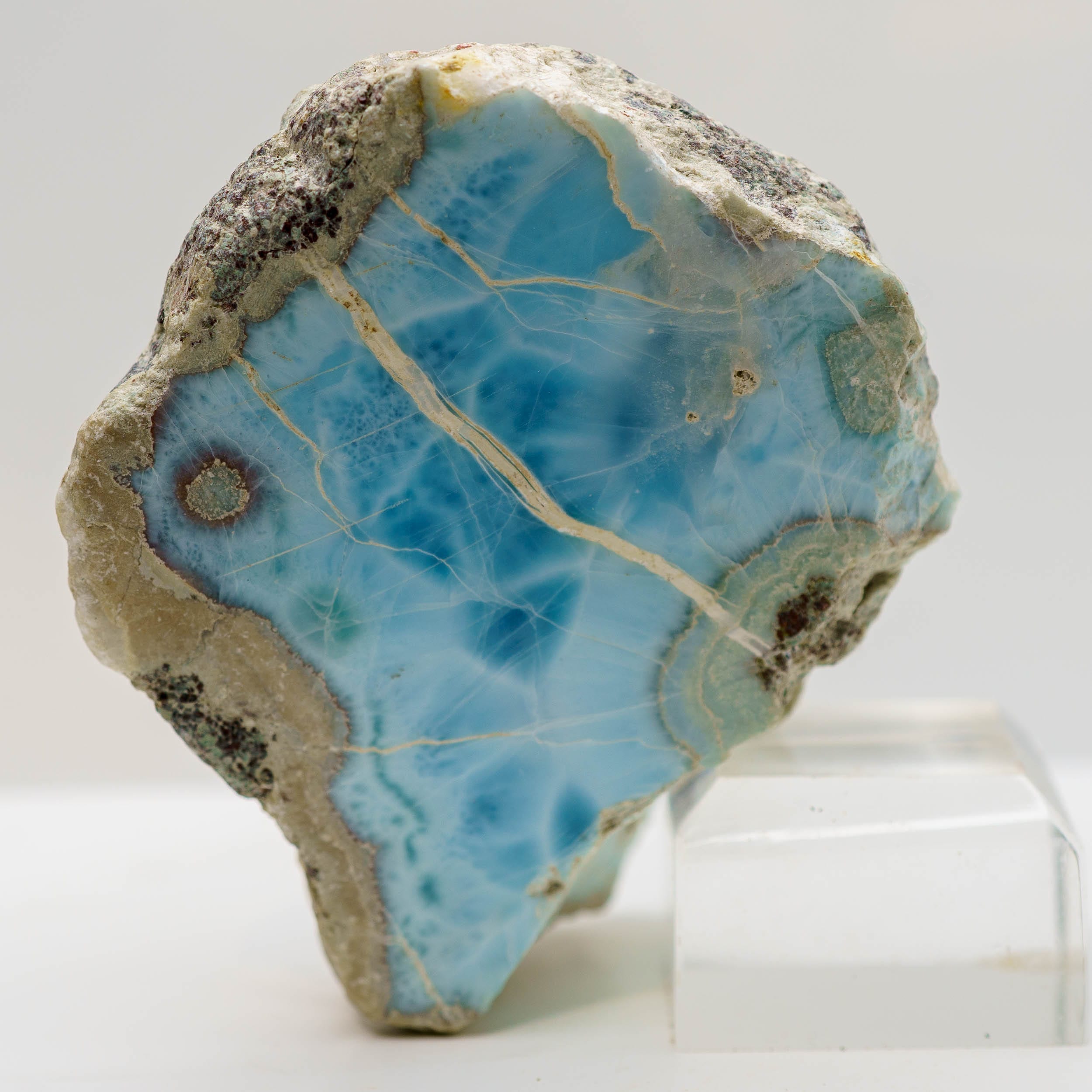 Larimar Semi-Pulido 200g