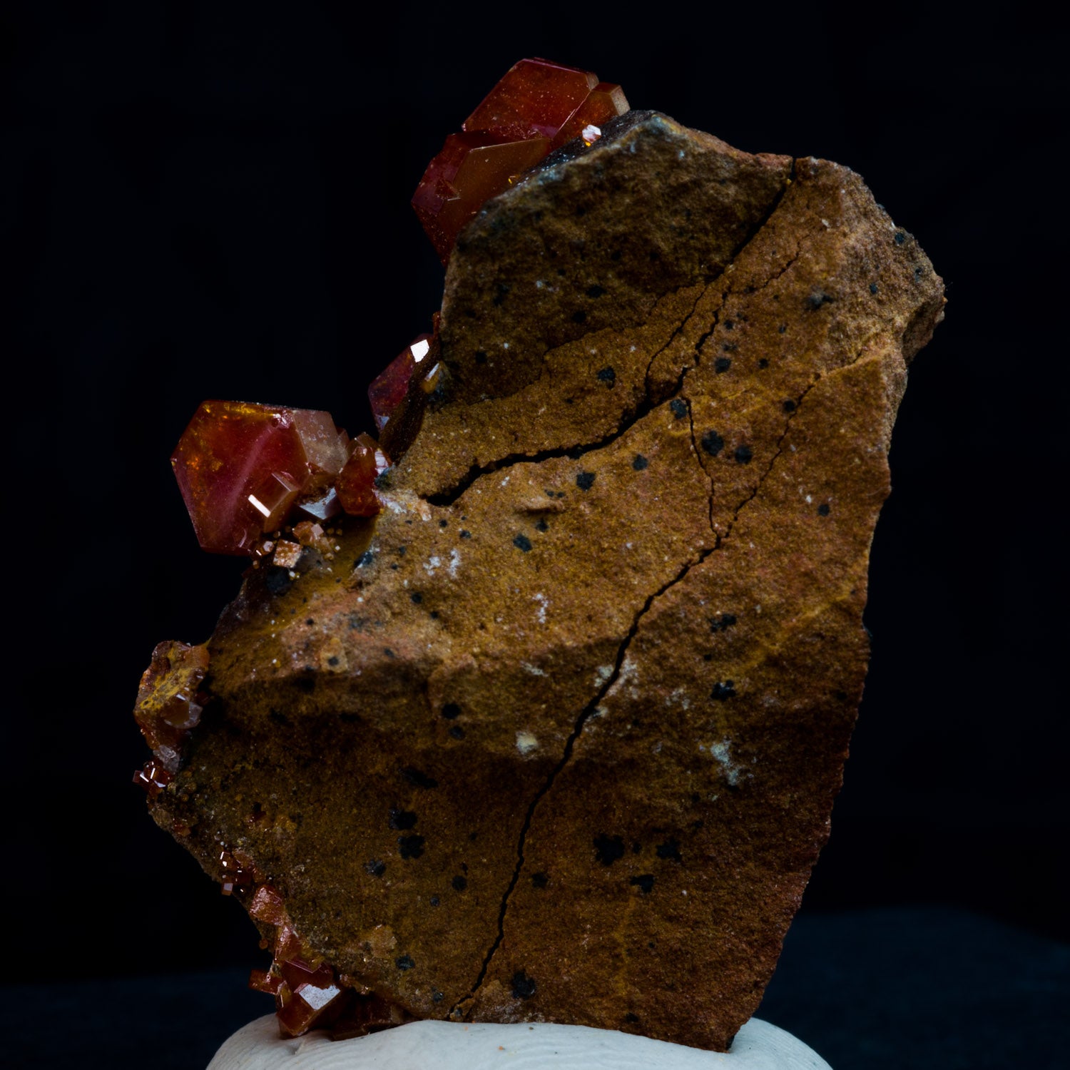 Vanadinite Cluster 27g