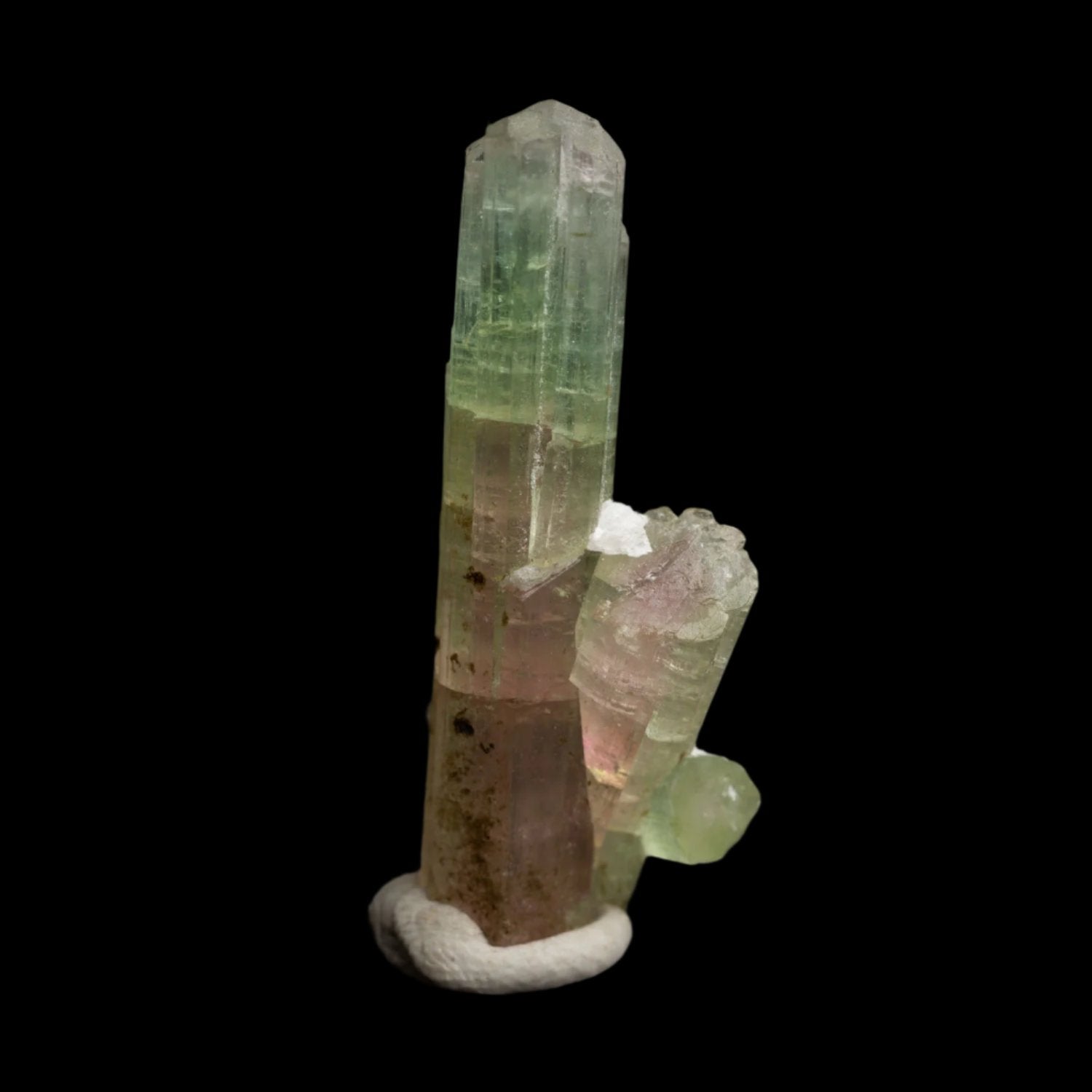 Watermelon Tourmaline Cluster 34ct